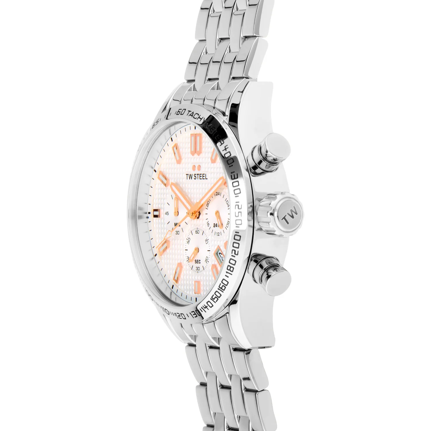 TW Steel Volante Wit Heren Horloge 2002-TWVB1 - Image 4