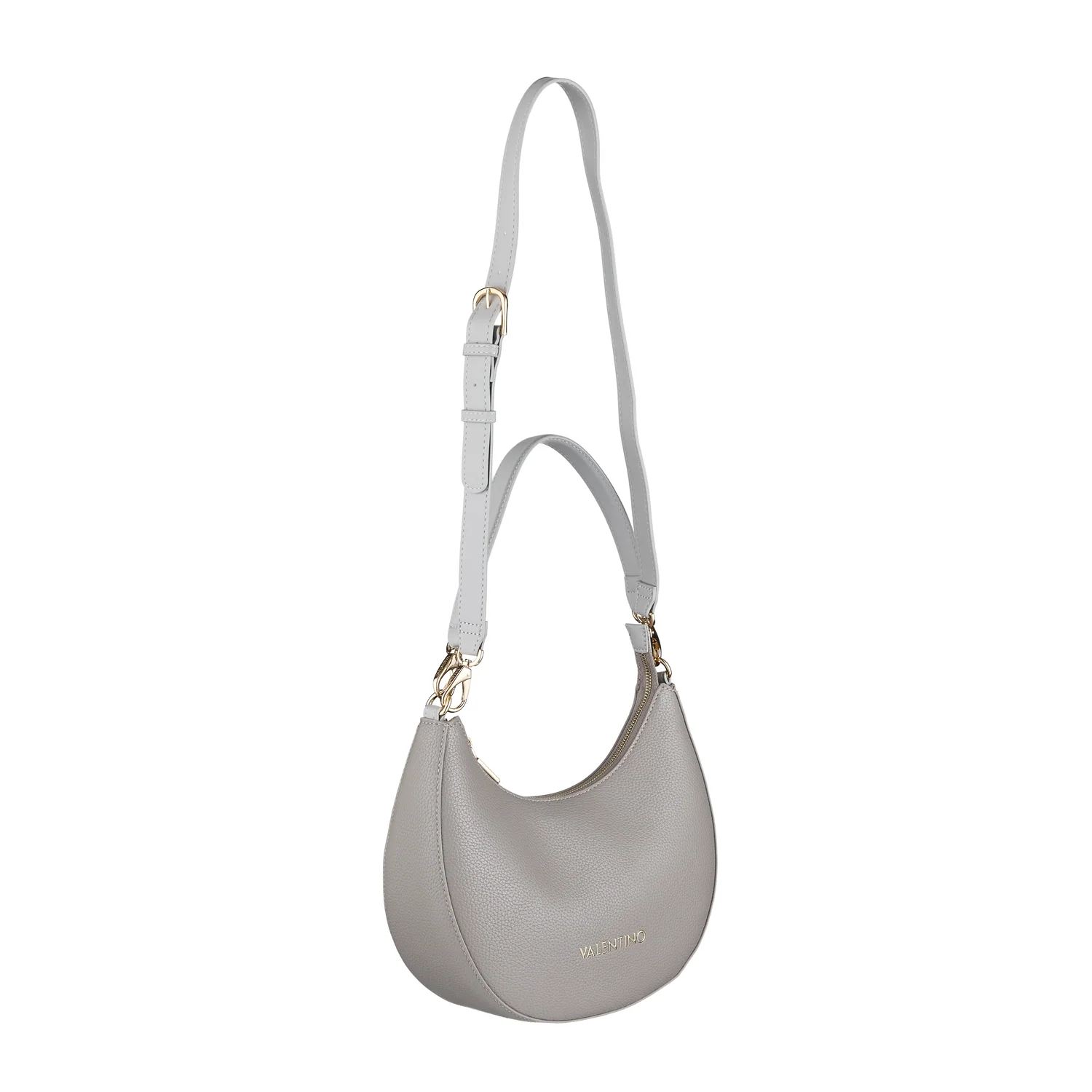 Valentino Bags Alexia Grey Shoulder Bag VBS5A808MULTI - Image 5