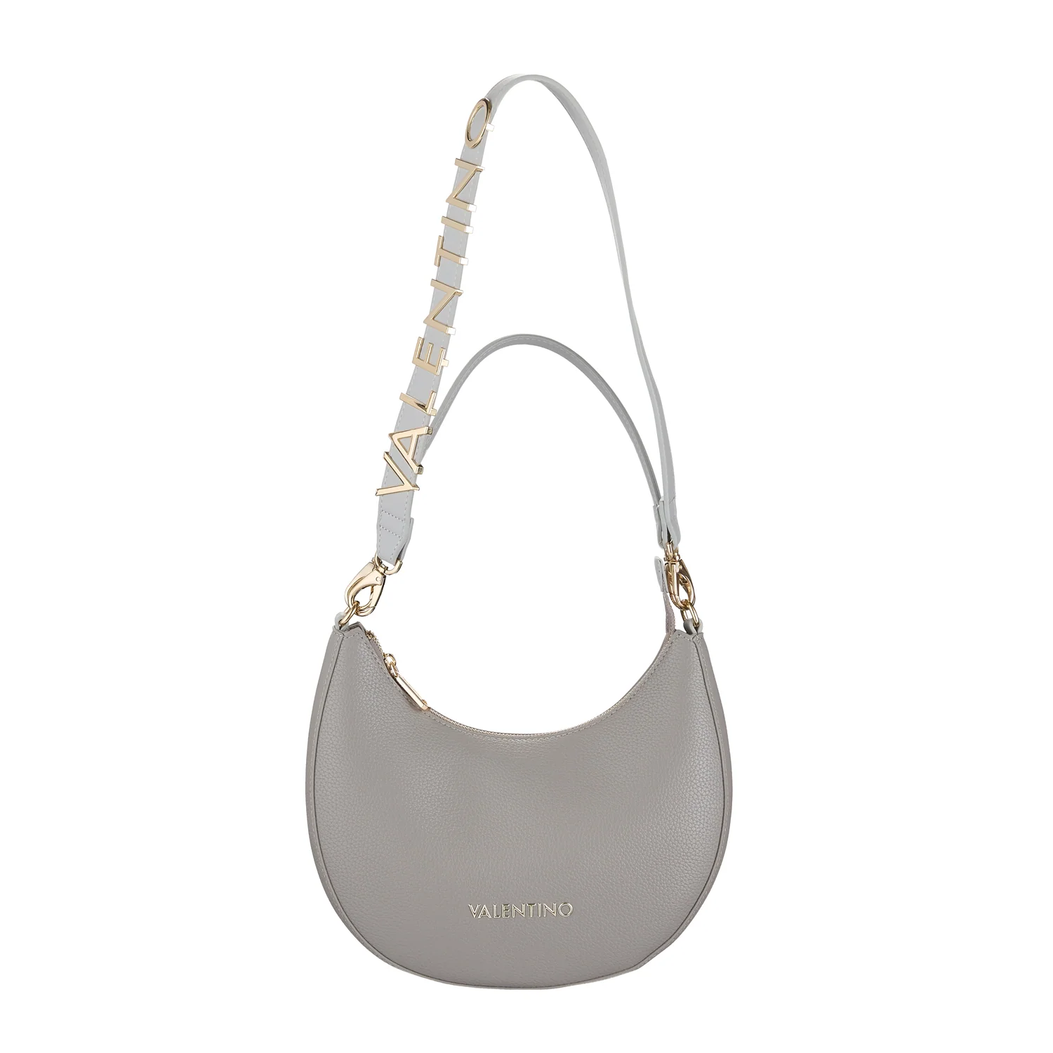 Valentino Bags Alexia Grey Shoulder Bag VBS5A808MULTI - Image 7