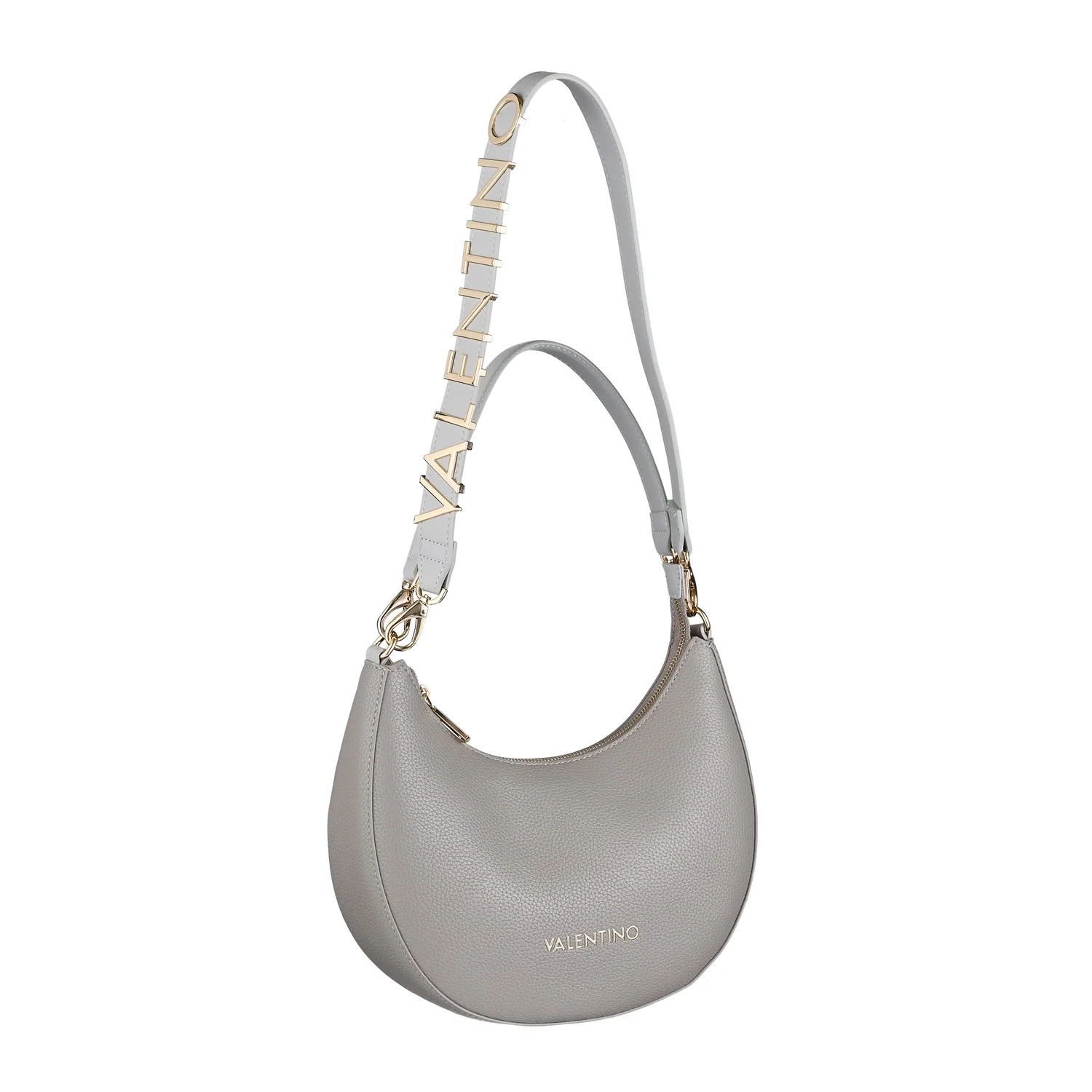 Valentino Bags Alexia Grey Shoulder Bag VBS5A808MULTI - Image 8