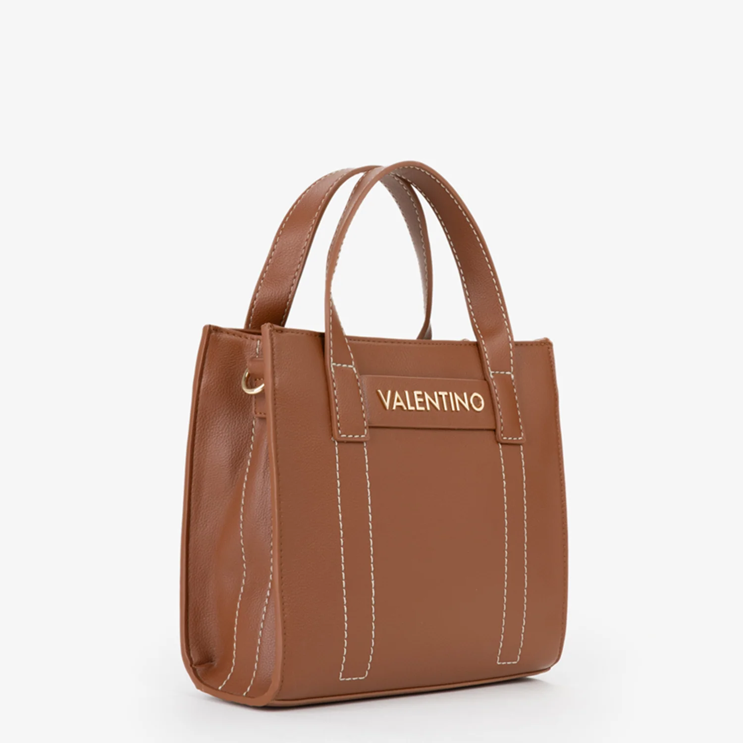 Valentino Bags Aury Re Brown Handbag VBS9OB05CUOIO - Image 3
