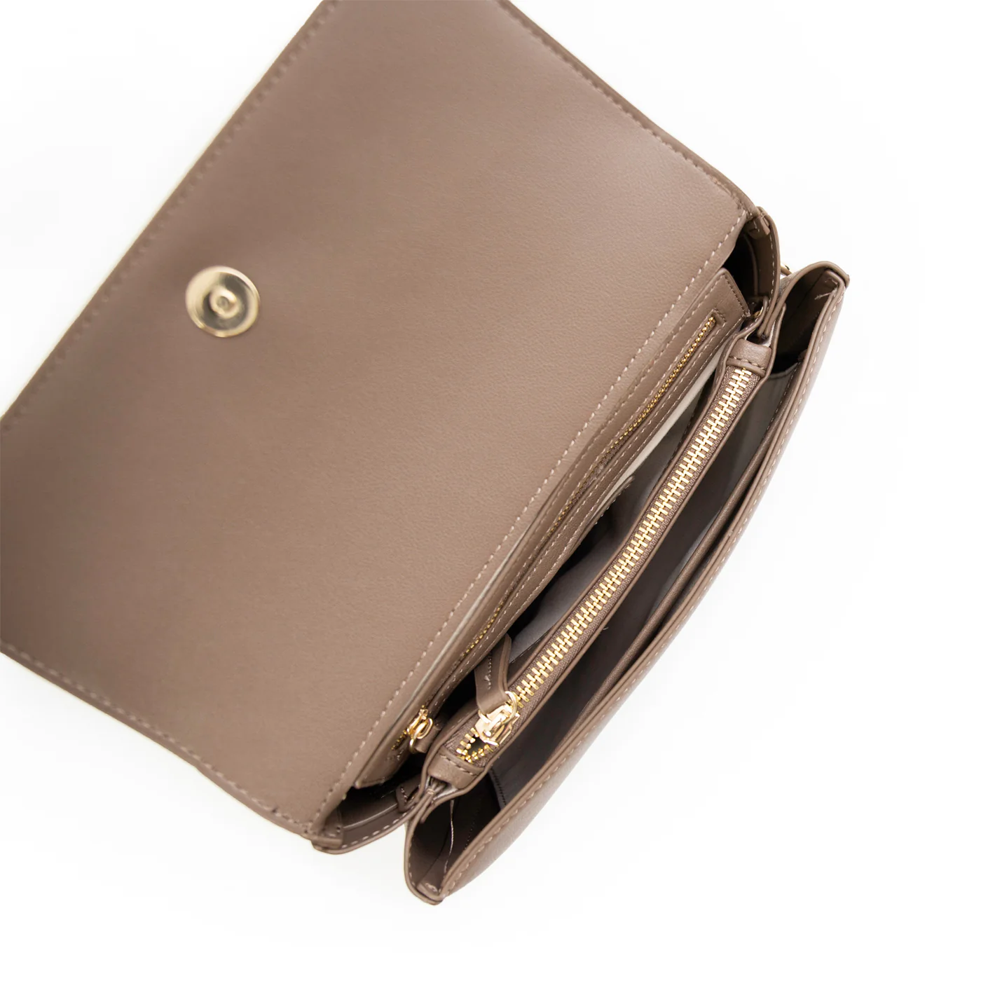 Valentino Bags Bigs Brown Crossbody Bag VBS3XJ02TAUPE - Image 6