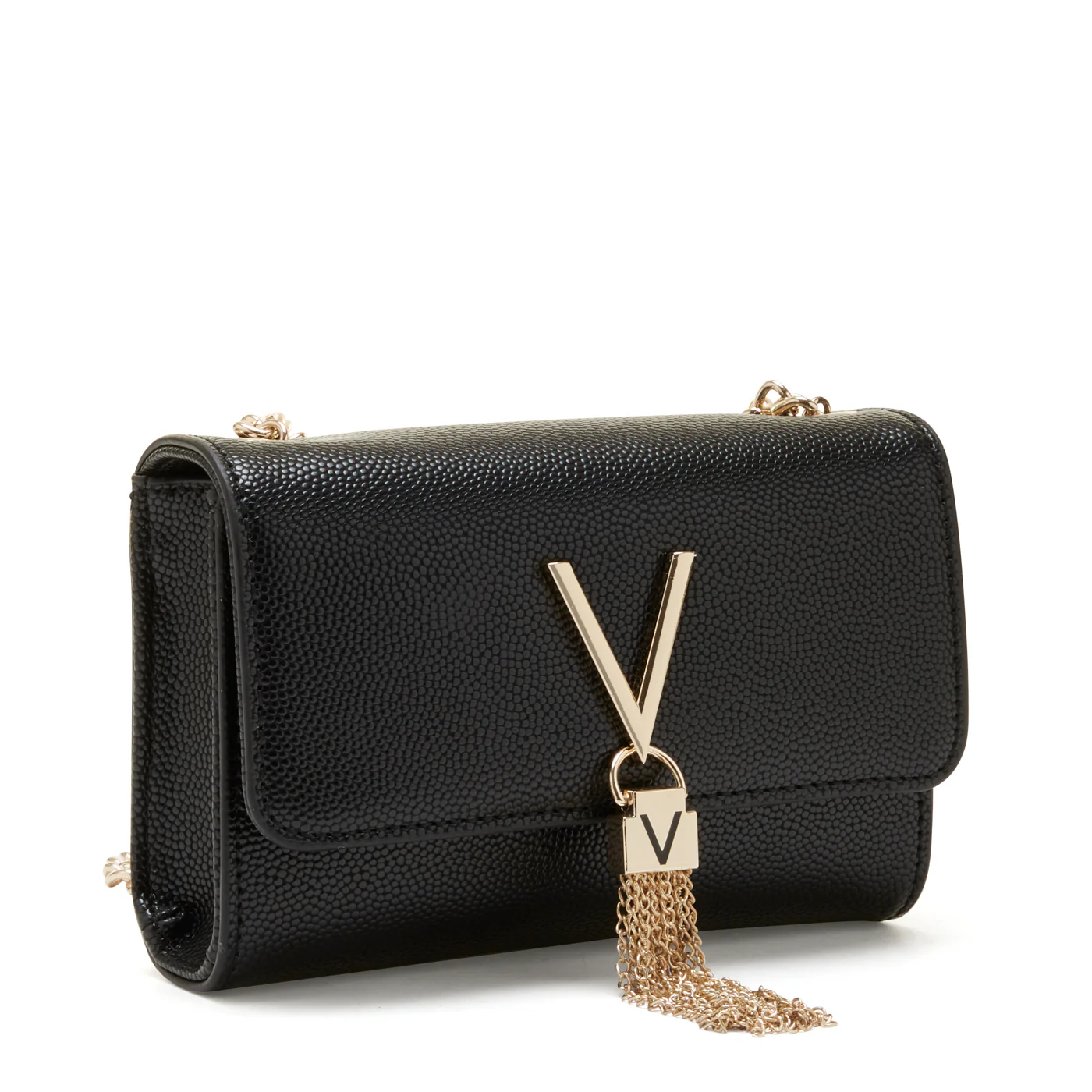 Valentino Bags Divina Black Crossbody Bag VBS1R403GNERO/GOLD - Image 2