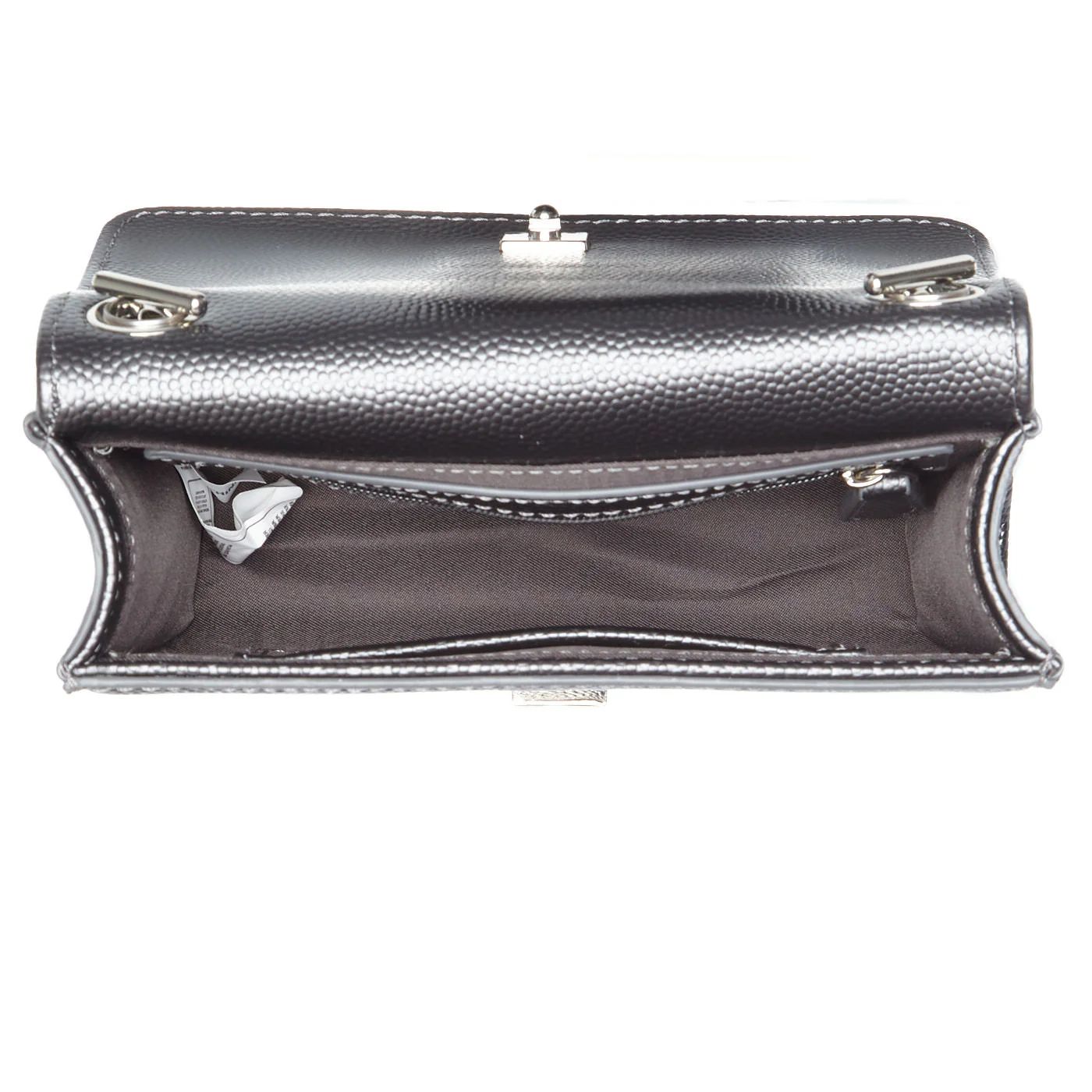 Valentino Bags Divina Grey Crossbody Bag VBS1R403GCANNAFUCIL - Image 3