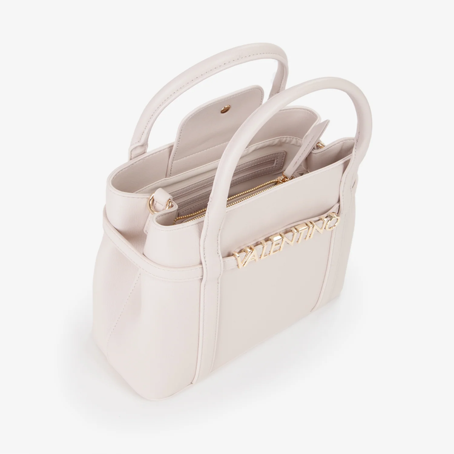 Valentino Bags Selma Re Beige Handbag VBS8Y504NUDO - Image 4