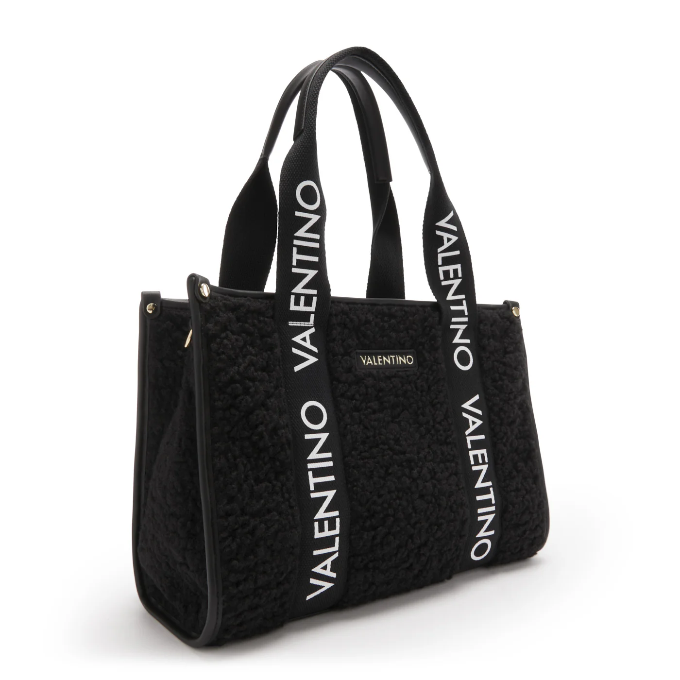 Valentino Bags Special Camy Zwarte Shopper VBS7L301NERO - Image 4