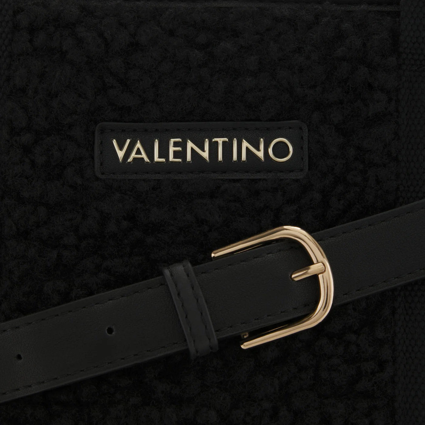 Valentino Bags Special Camy Zwarte Shopper VBS7L301NERO - Image 5