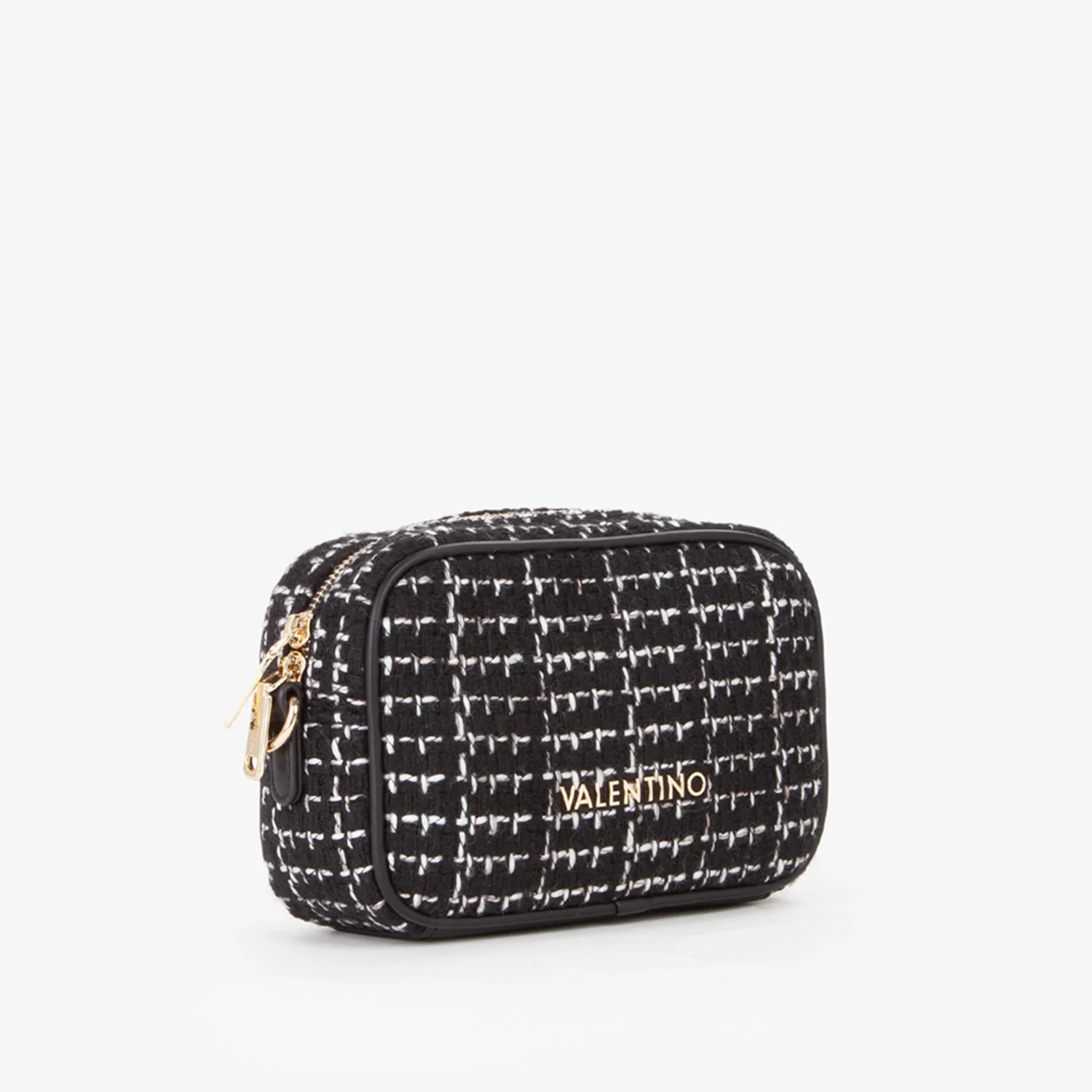 Valentino Bags Tweed Multi-coloured Crossbody bag VBS9JP51NERO/MULTI - Image 3