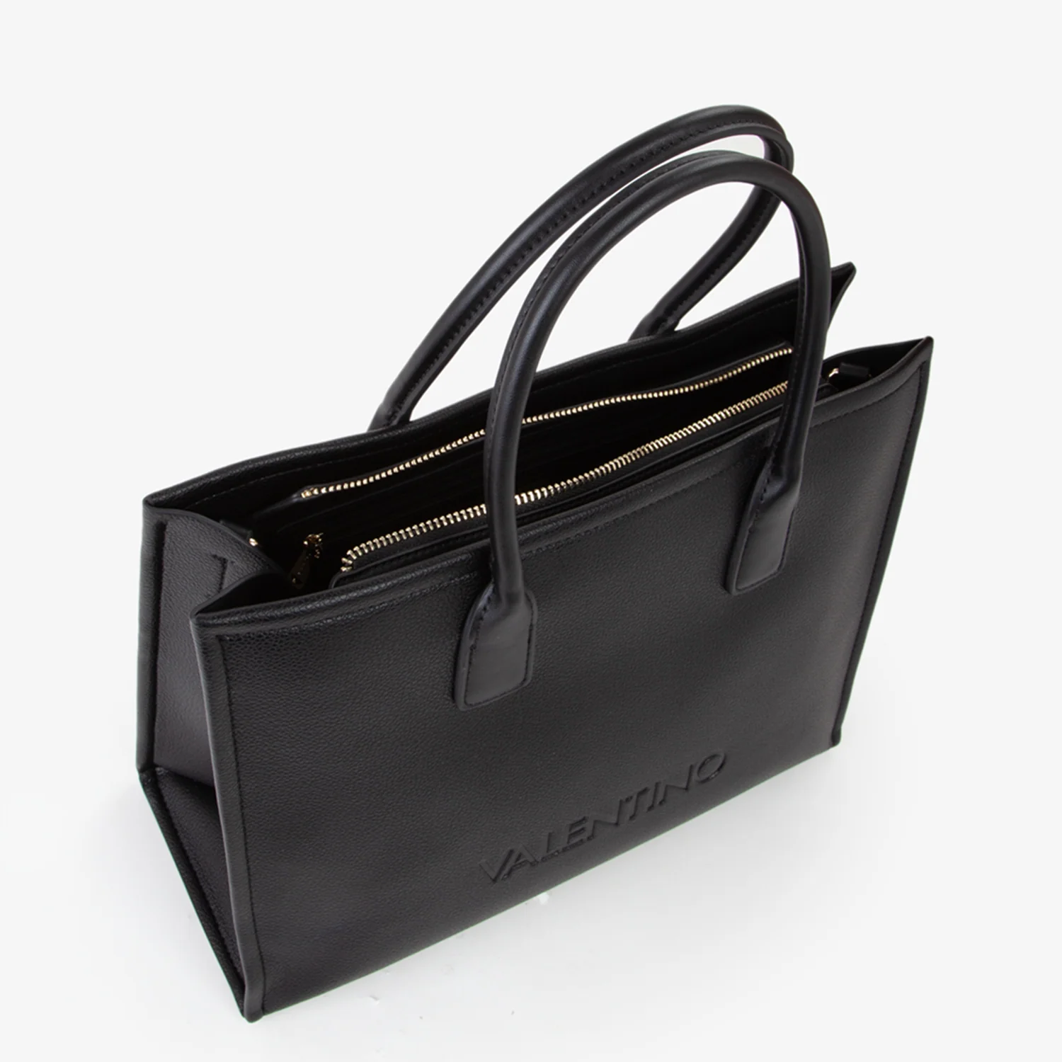 Valentino Bags Wilk Black Shopper VBS9I504NERO - Image 4