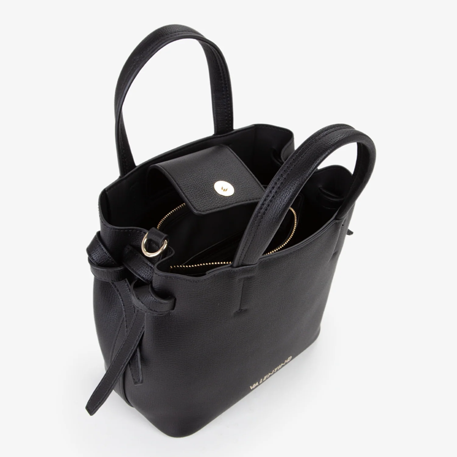 Valentino Bags Win Re Black Handbag VBS9IF04NERO - Image 4