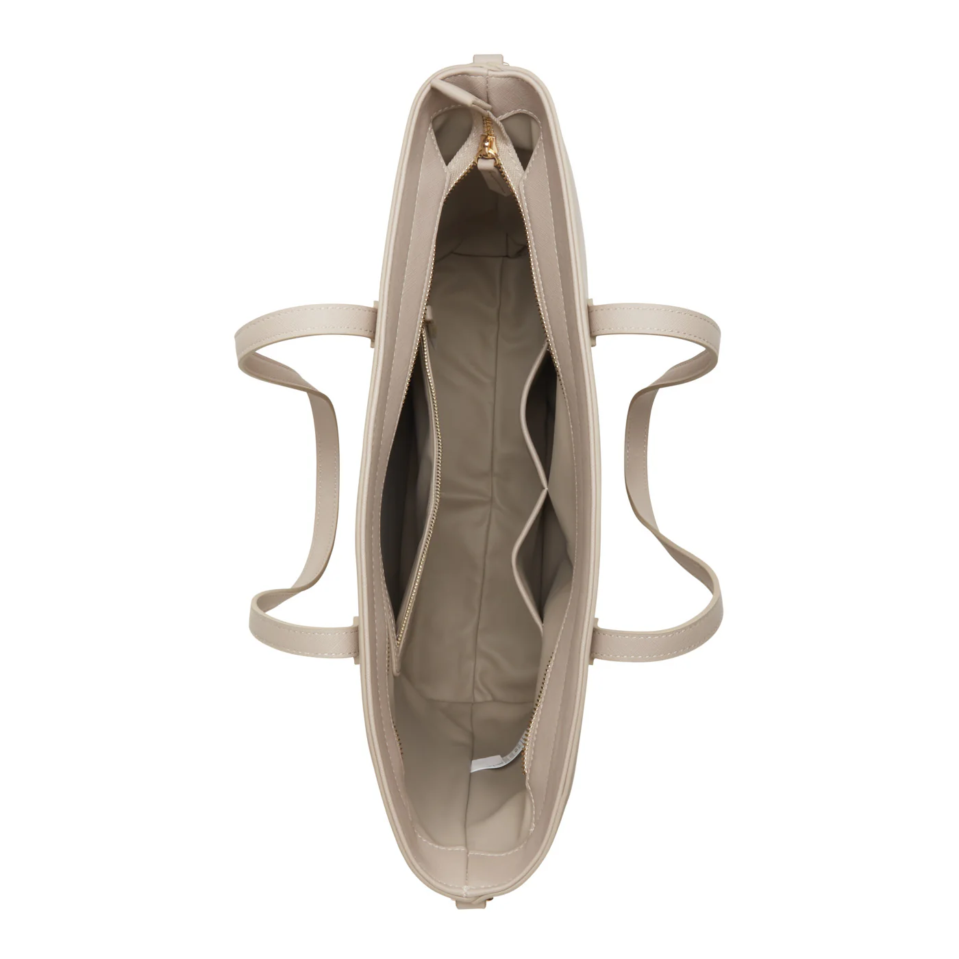 Valentino Bags Zero Beige Shopper VBS7B301BEIGE - Image 5