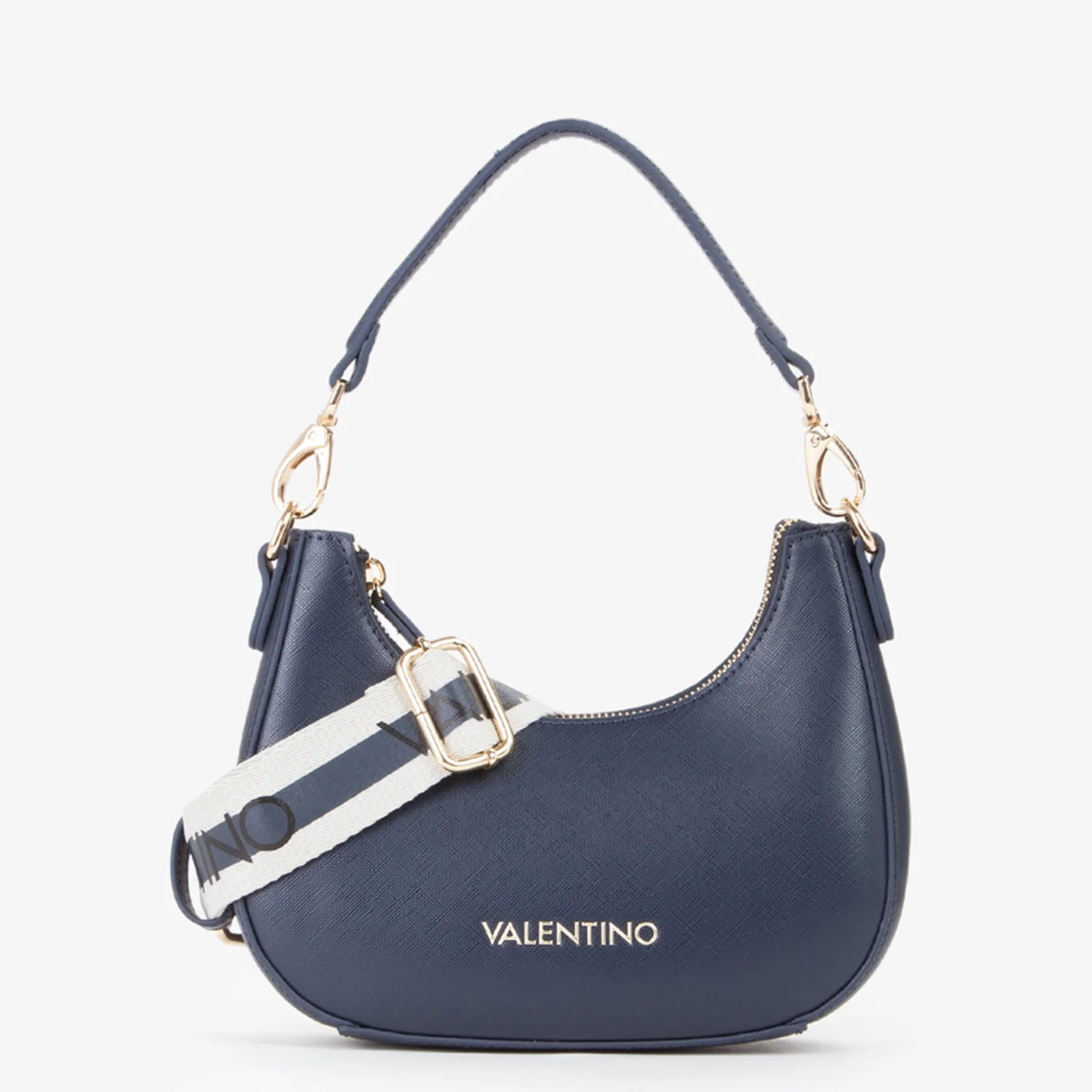 Valentino Bags Zero Re Blue Shoulder Bag VBS7B305BLUNOTTE - Image 2