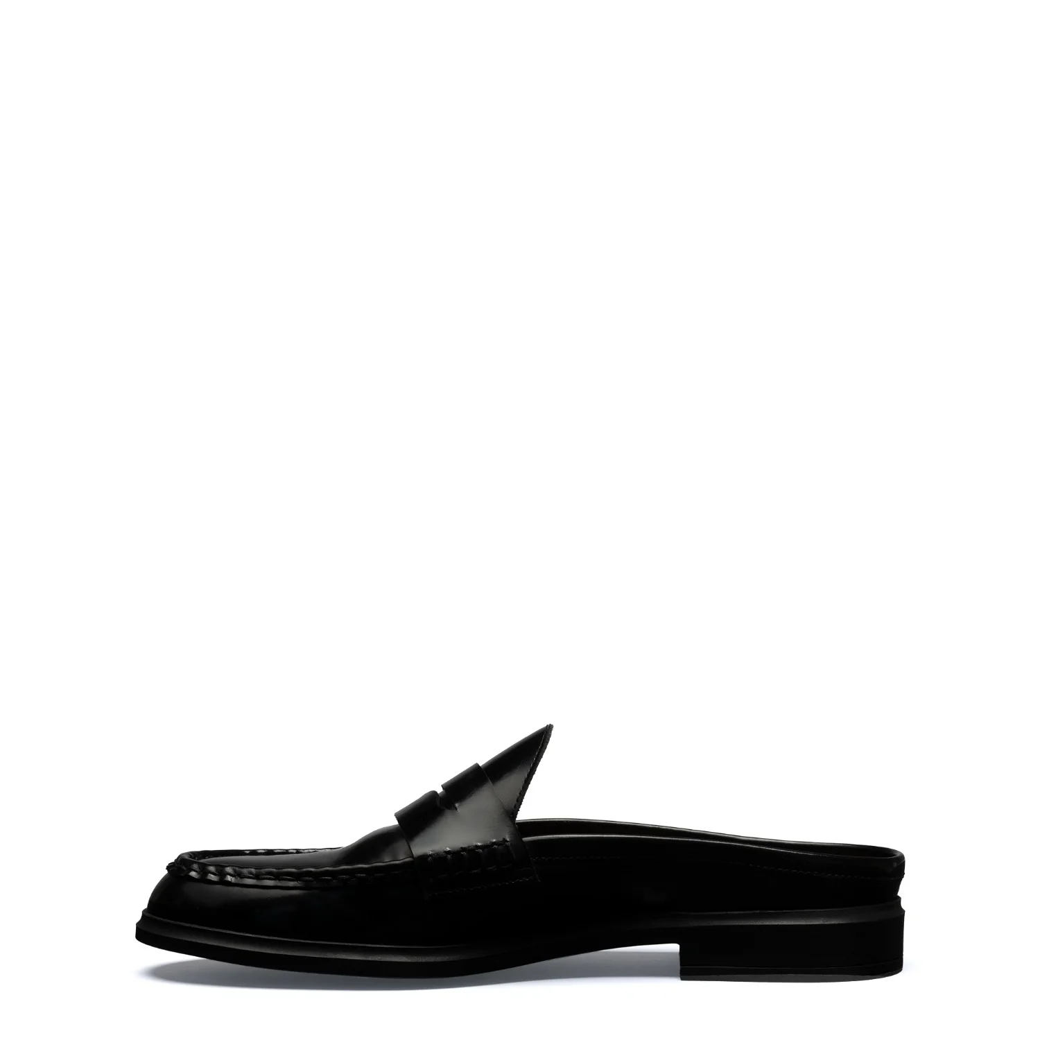 Vendôme Blandine black spazzolato leather mules IB51016-601-35 - Image 5