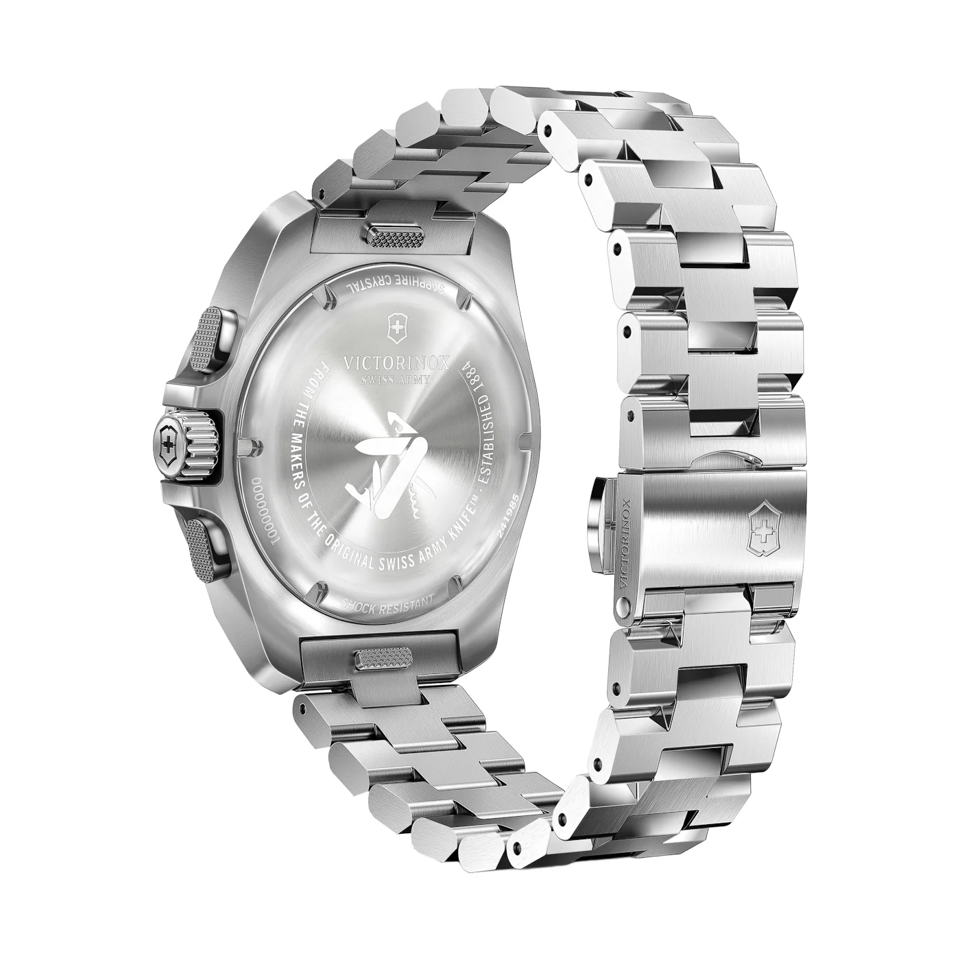 Victorinox I.N.O.X. Silver Watch 241985 - Image 6