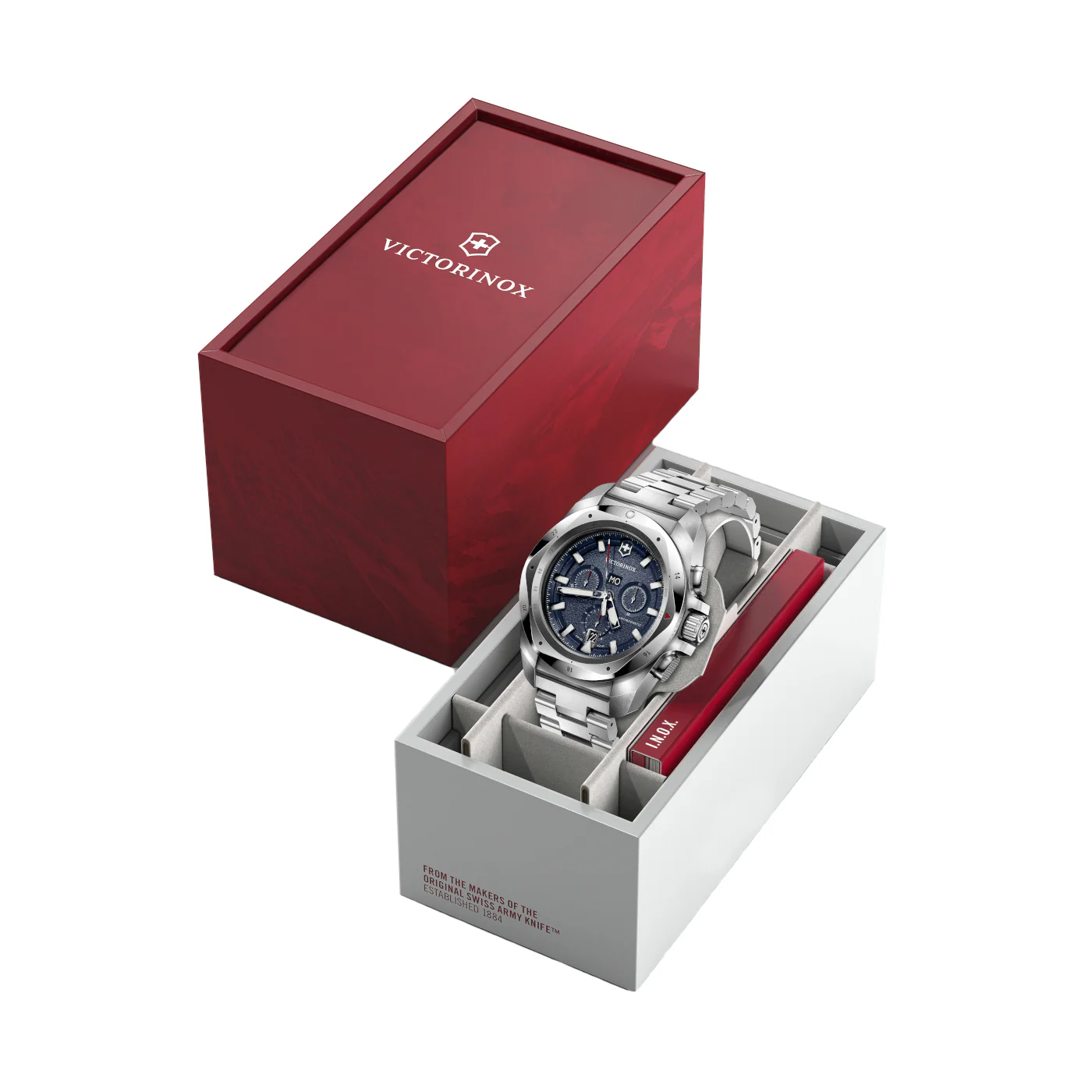 Victorinox I.N.O.X. Silver Watch 241985 - Image 7