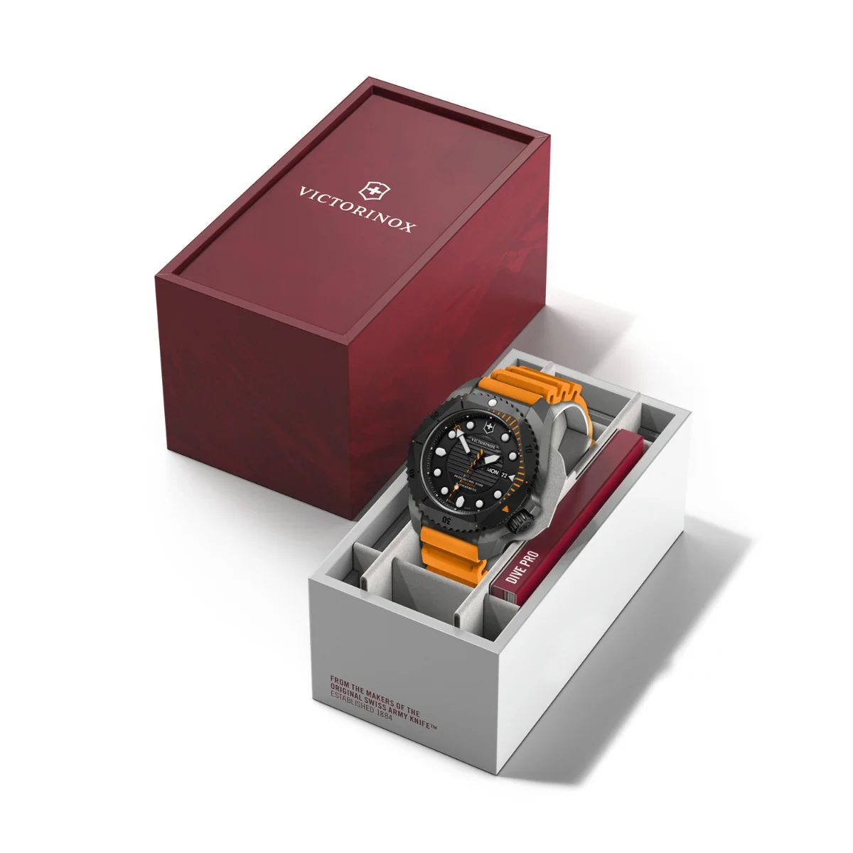 Victorinox Orange Watch 241996 - Image 7