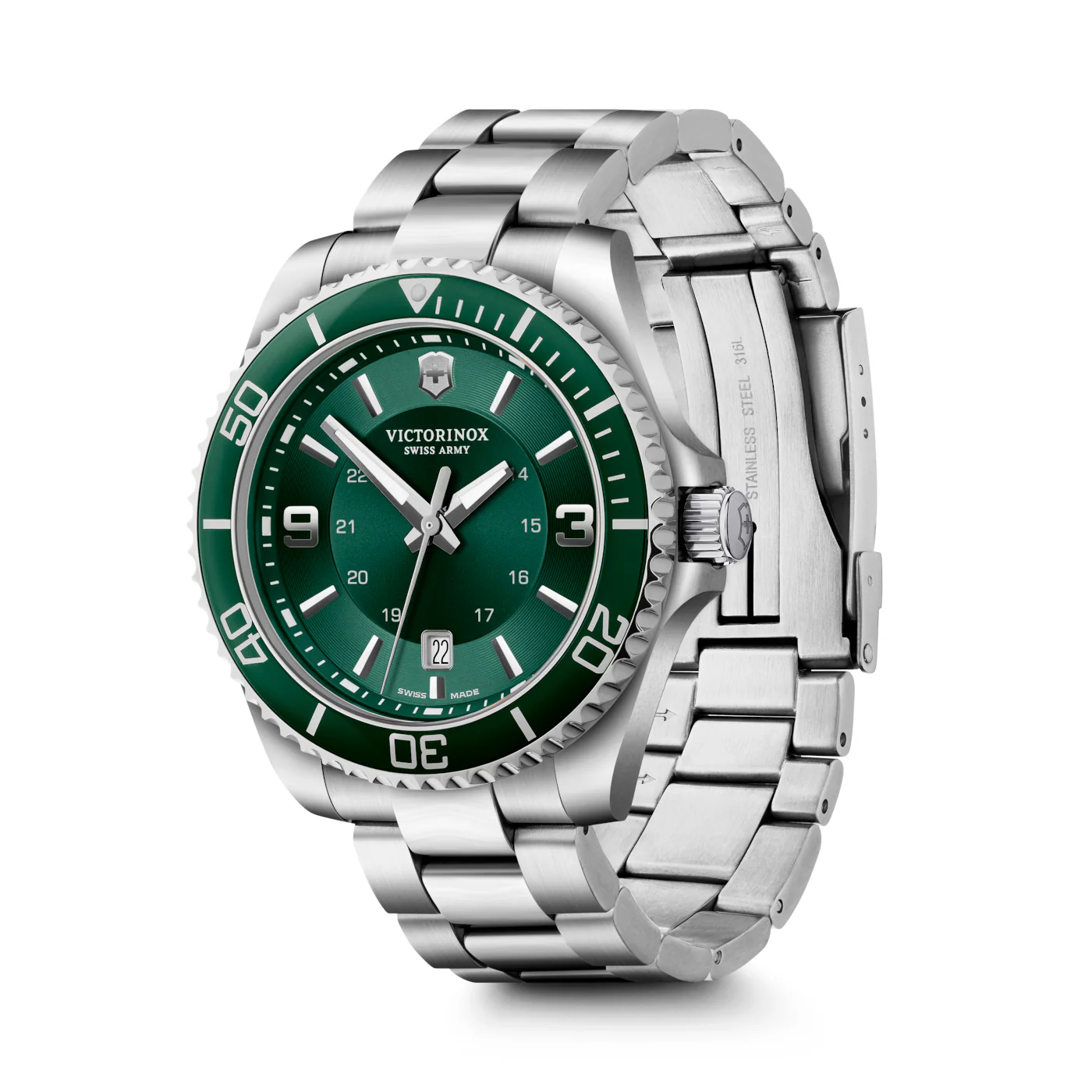 Victorinox Silver Watch 241934 - Image 2