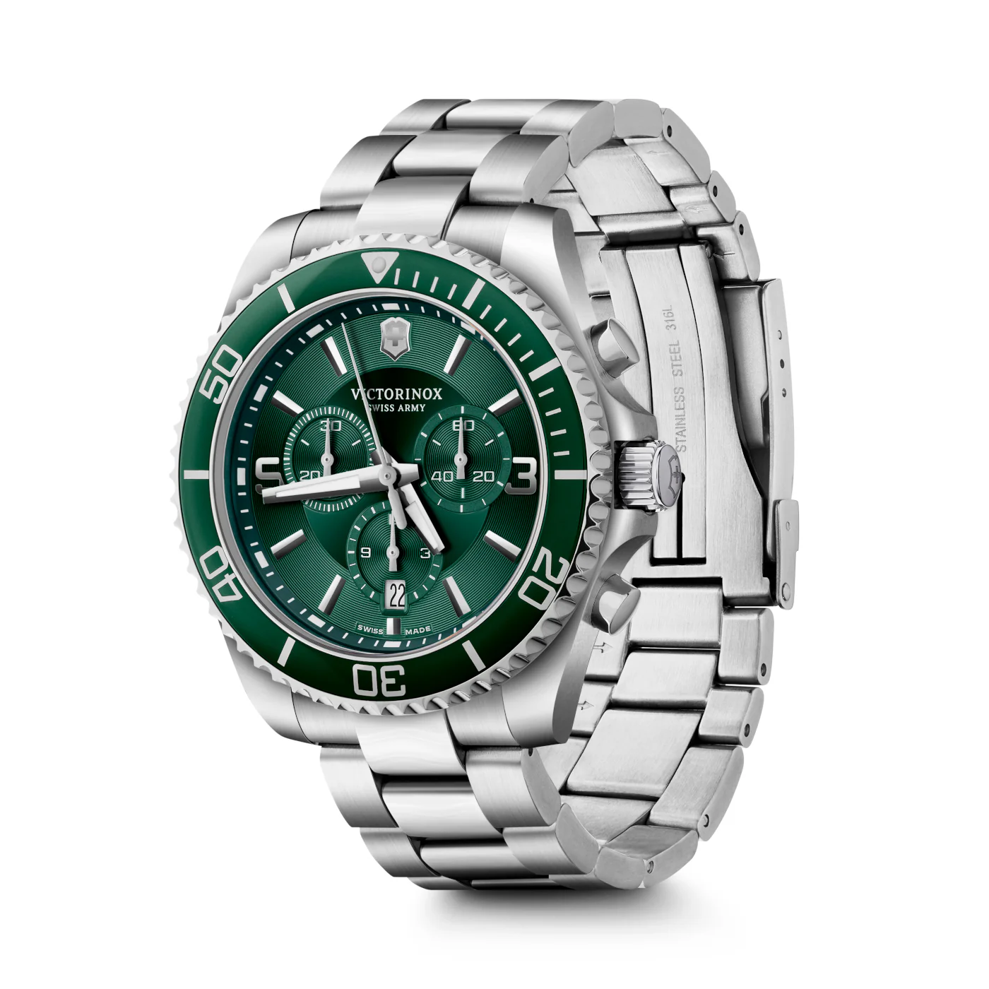 Victorinox Silver Watch 241946 - Image 2