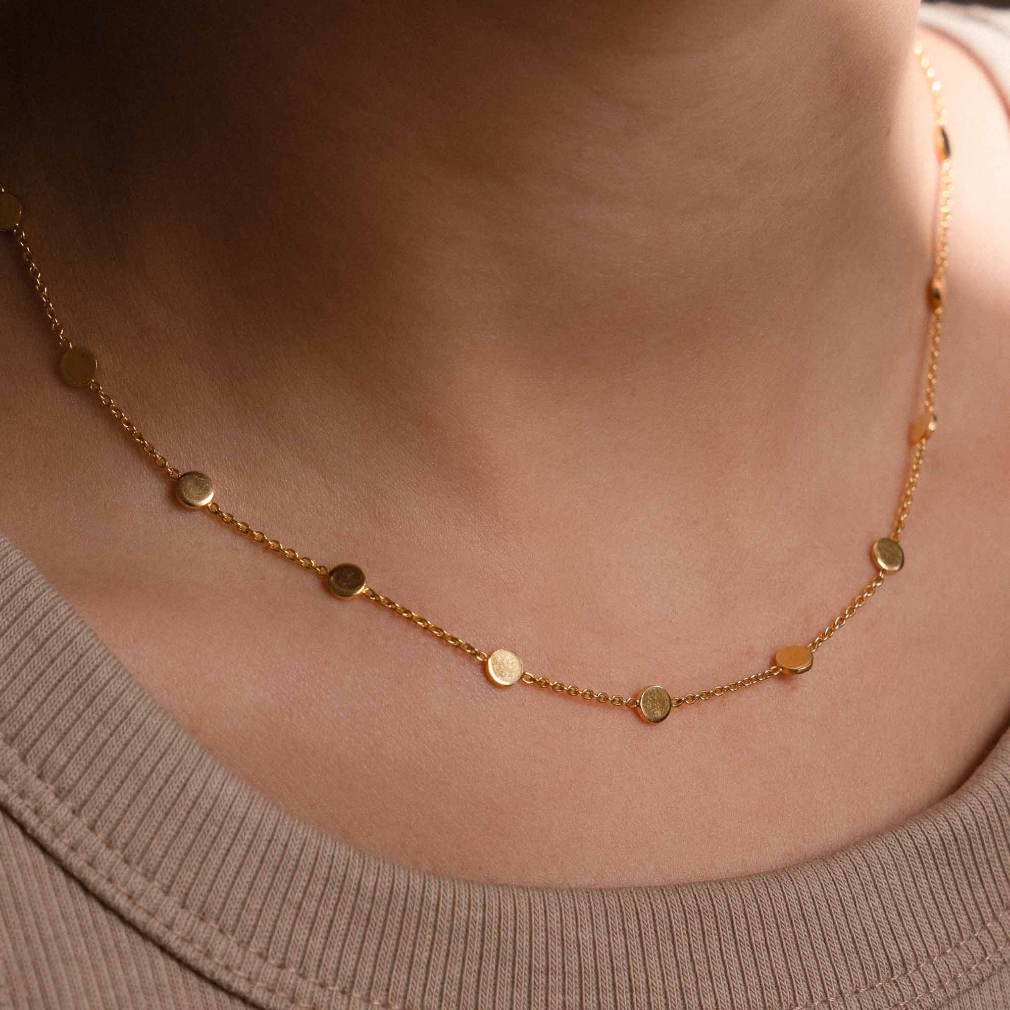 Violet Hamden 925 Sterling Silver Gold-coloured Choker VH15001 - Image 3