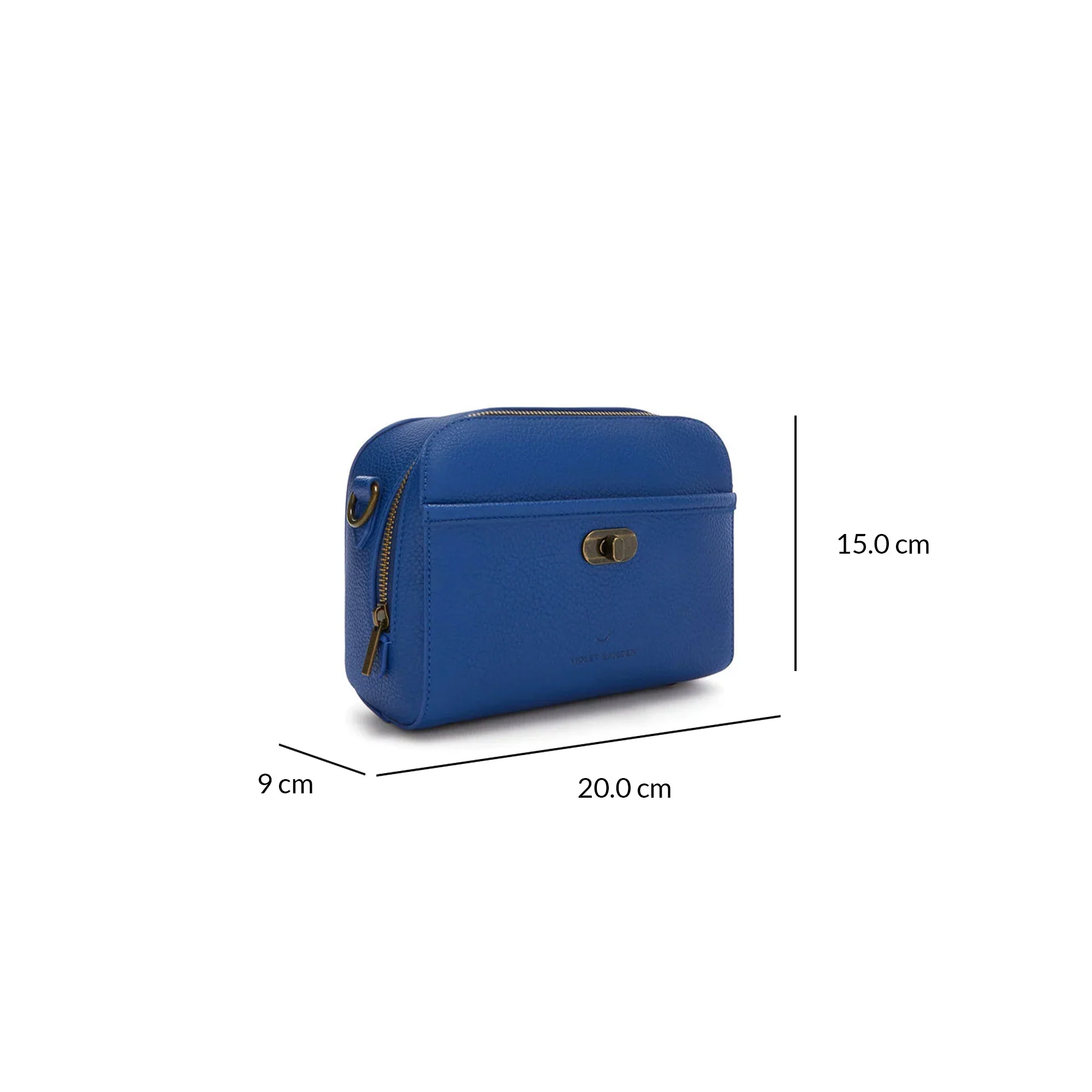 Violet Hamden Essential Bag Blue Crossbody bag VH22043 - Image 7