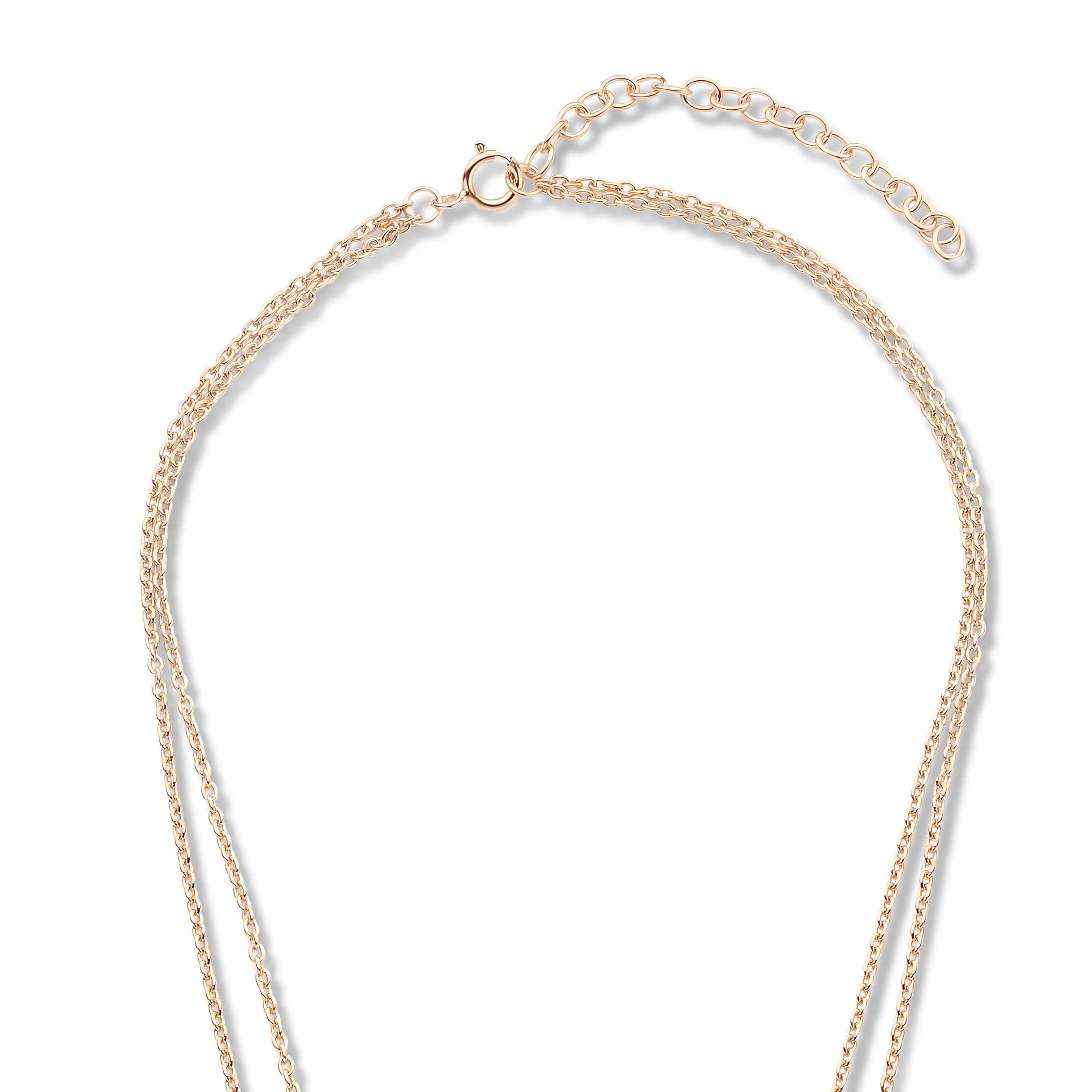 Violet Hamden Luminous Luna Rosegold Necklace VH10105 (Adjustable between 40-50 cm) - Image 5