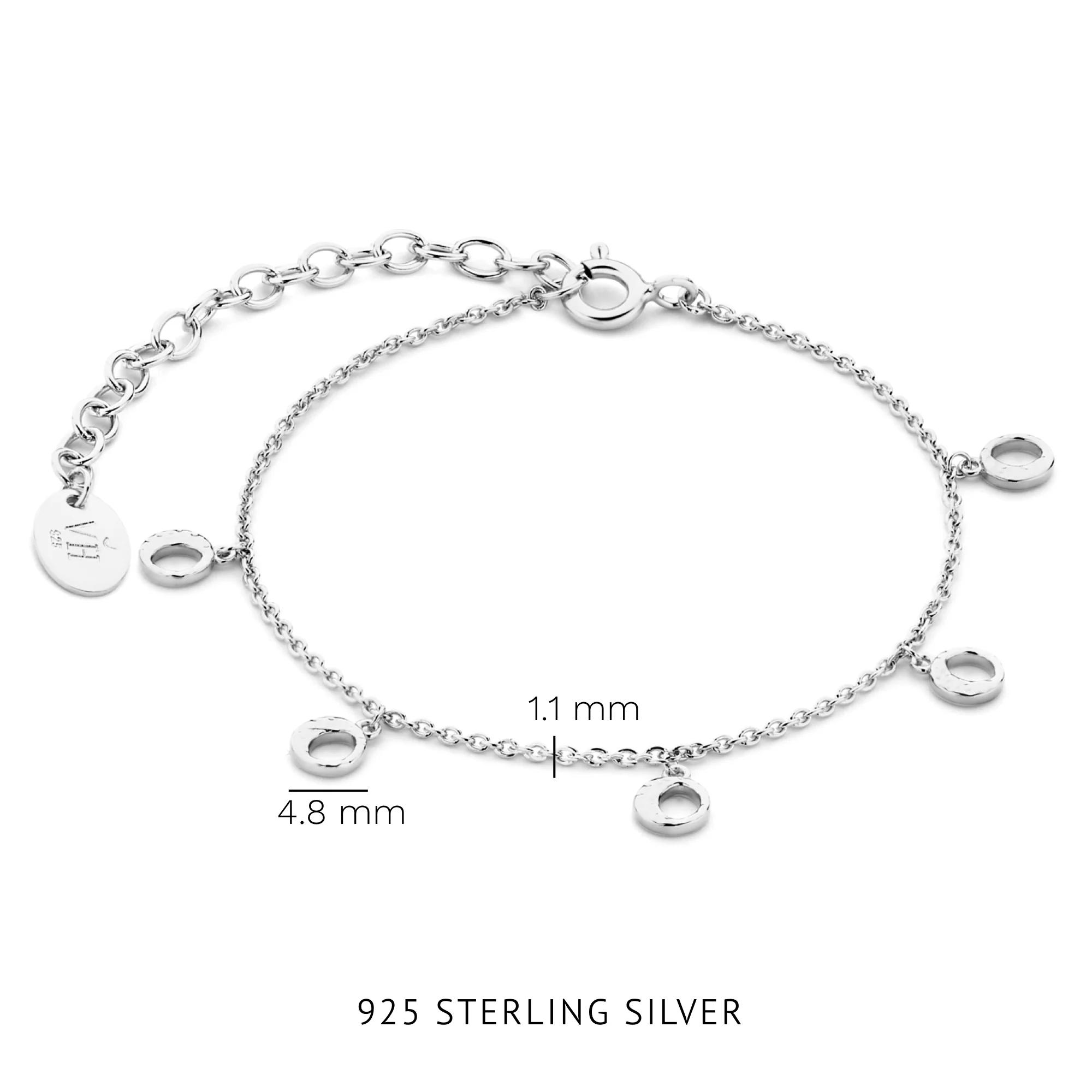 Violet Hamden Luna 925 Sterling Silver Bracelet VH320026 - Image 3