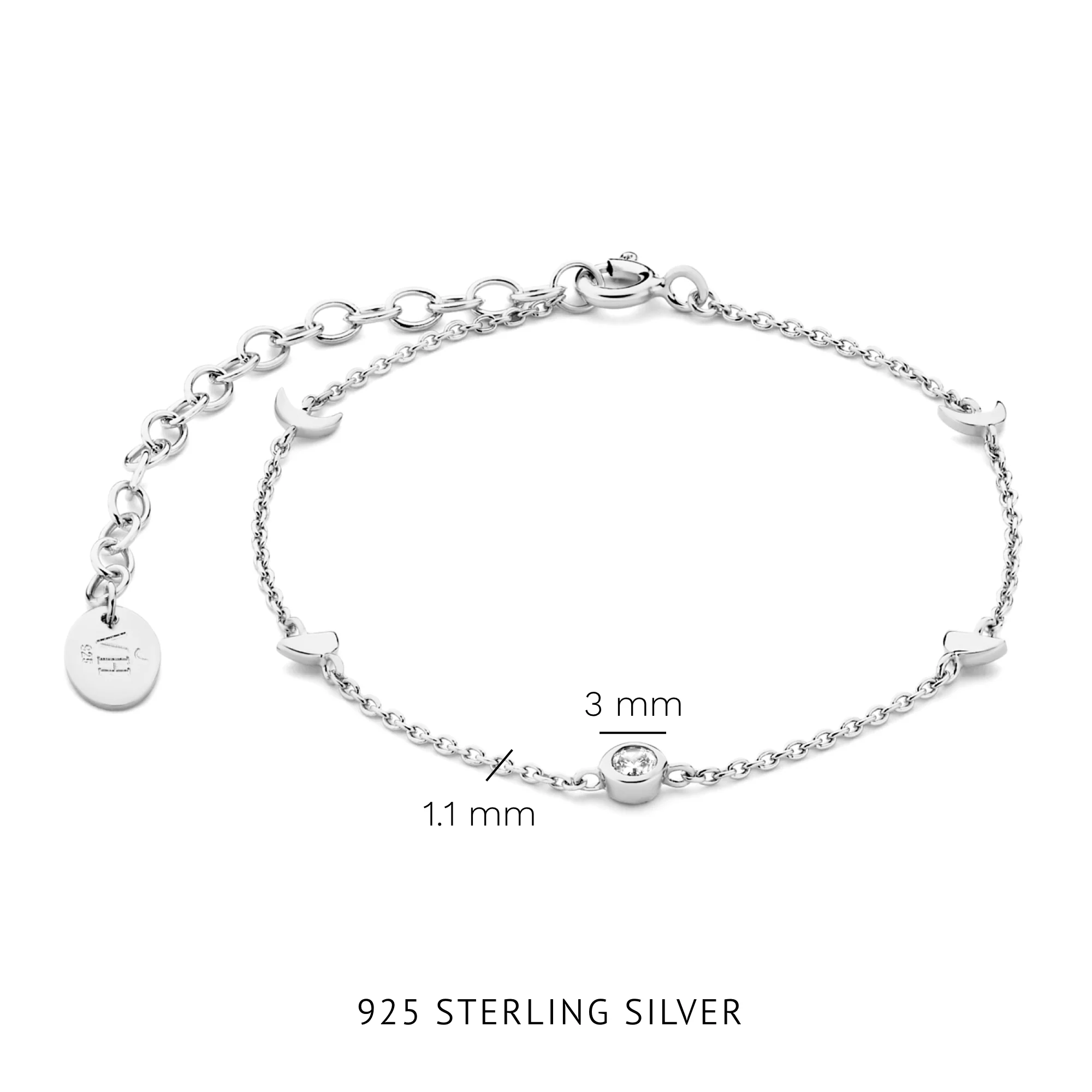 Violet Hamden Luna 925 Sterling Silver Bracelet VH320036 - Image 3