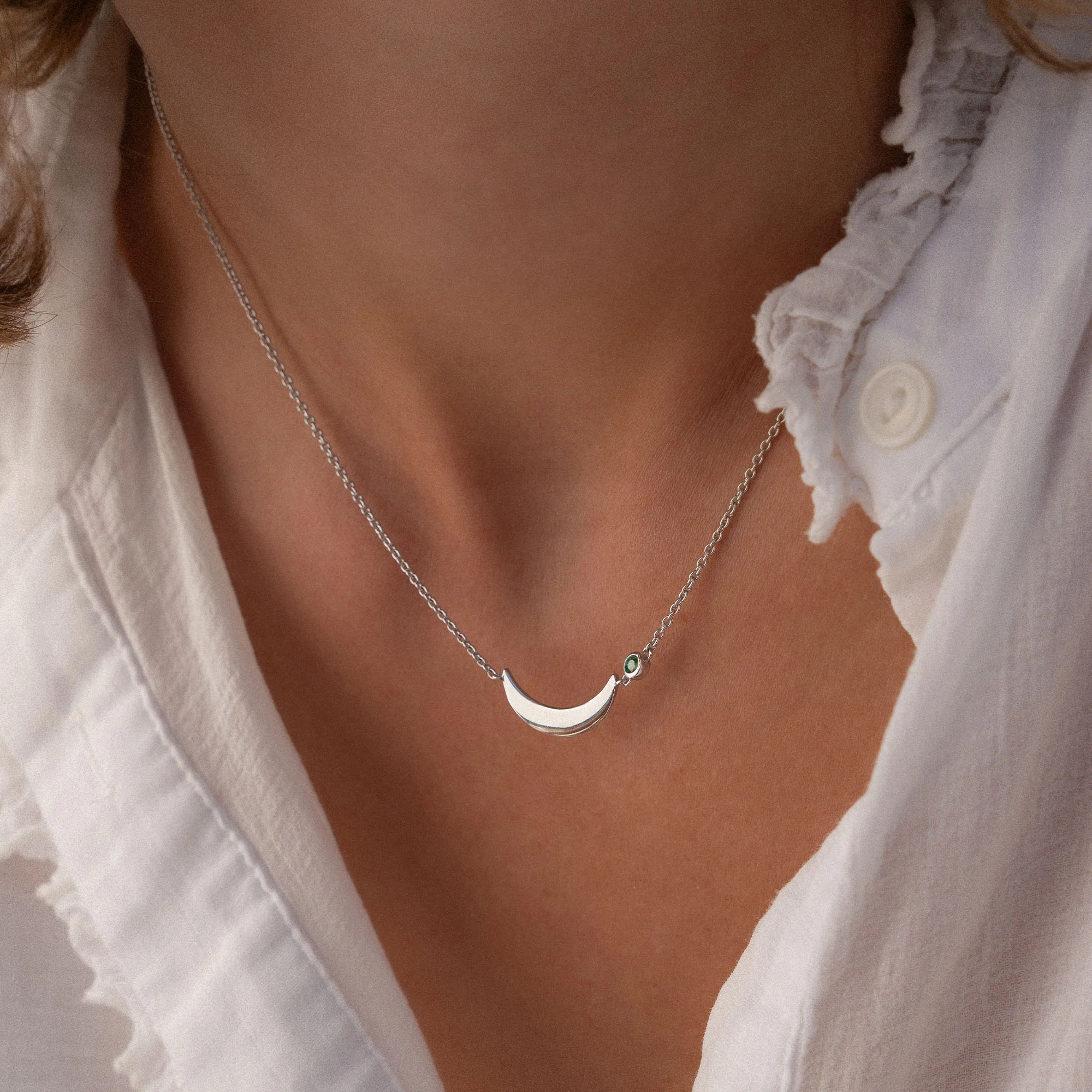 Violet Hamden Luna 925 Sterling Silver Necklace VH340037 - Image 2