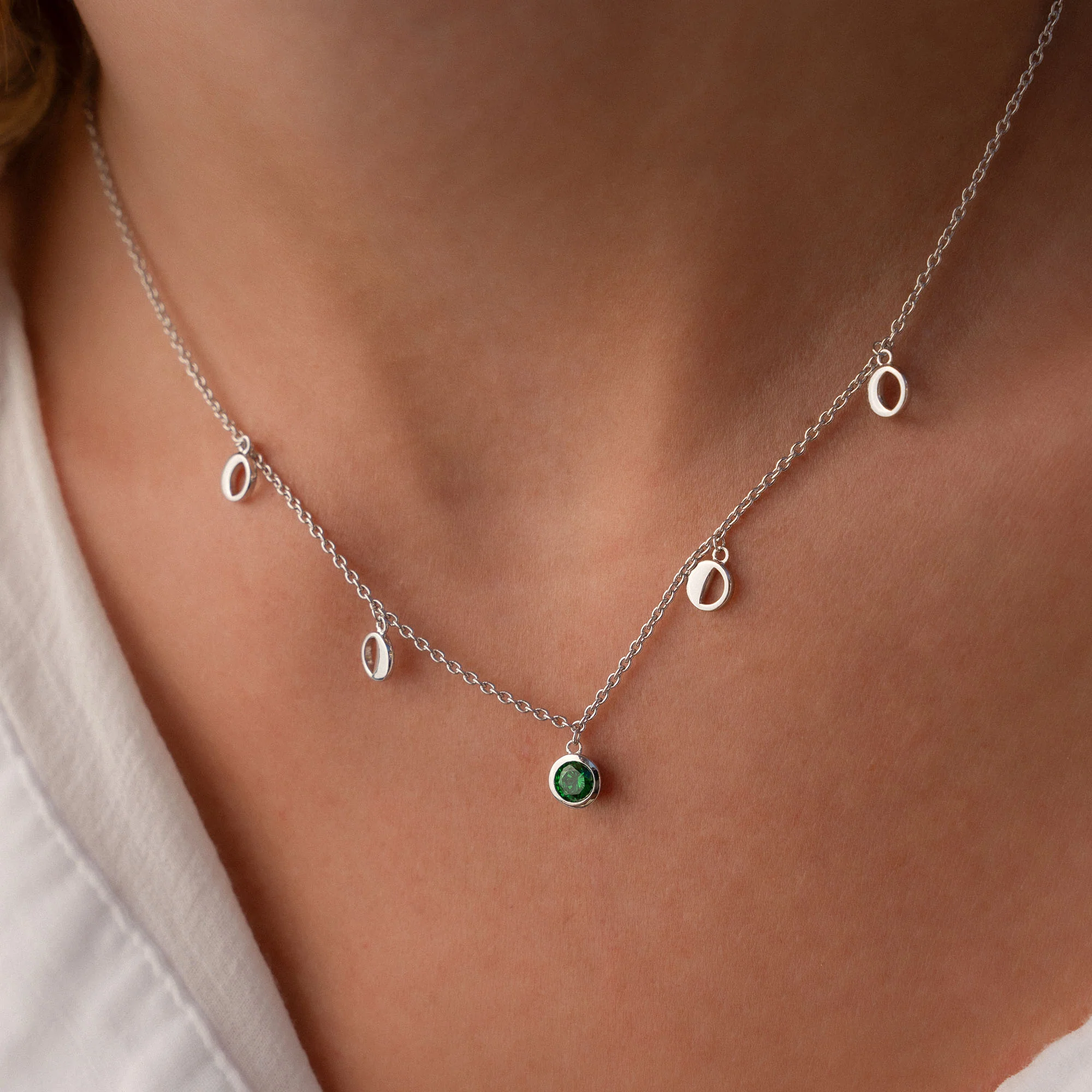 Violet Hamden Luna 925 Sterling Silver Necklace VH340041 - Image 2