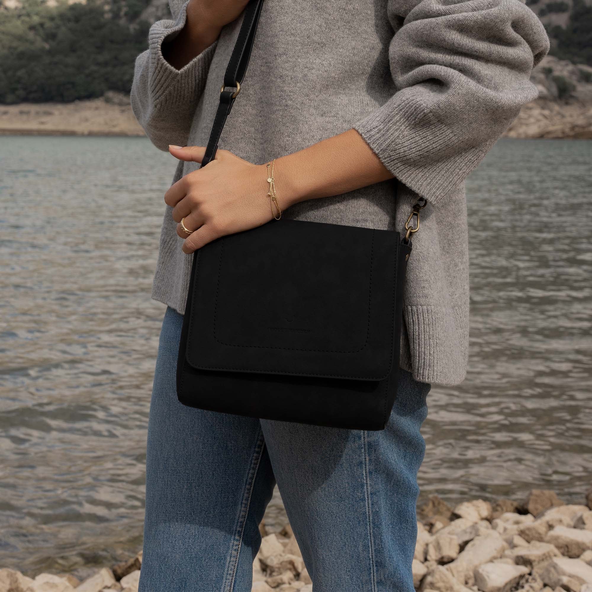 Violet Hamden My Daily Black Crossbody bag VH22022 - Image 2