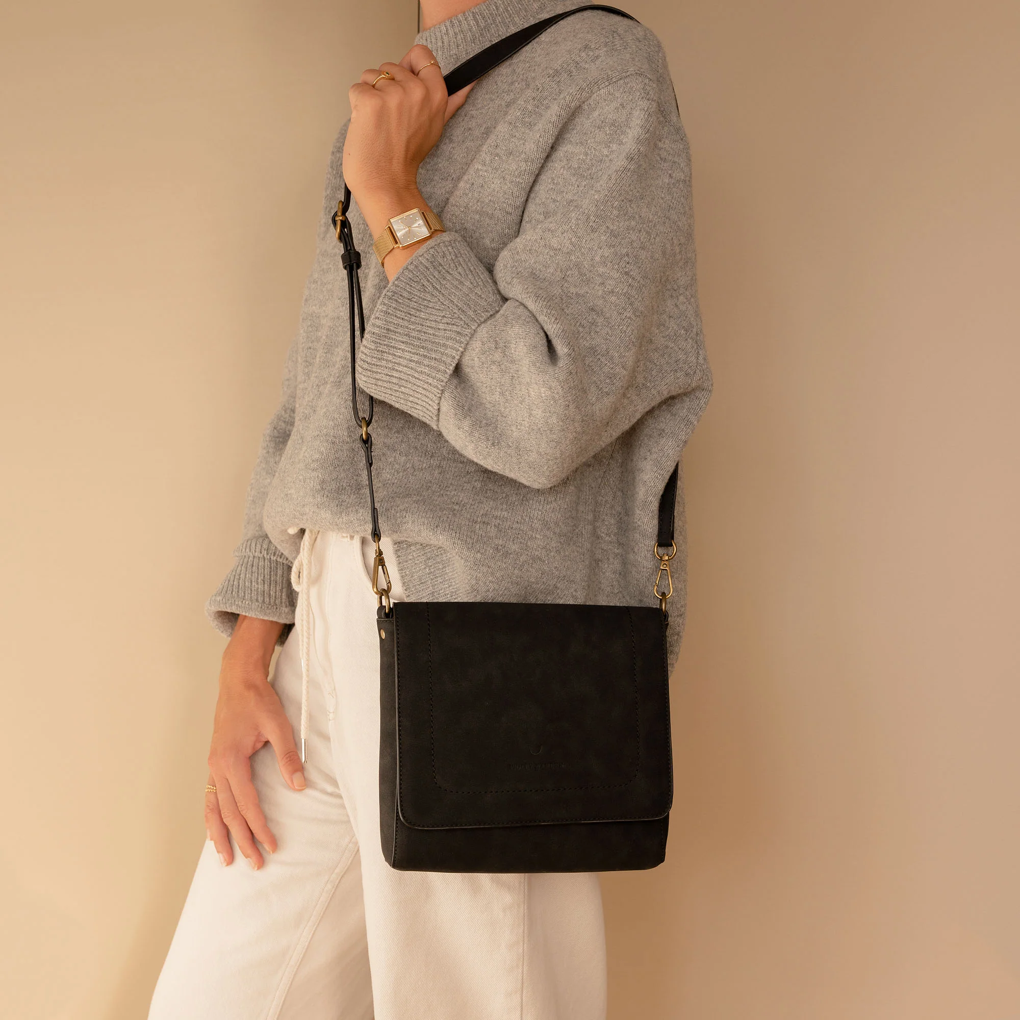Violet Hamden My Daily Black Crossbody bag VH22022 - Image 4