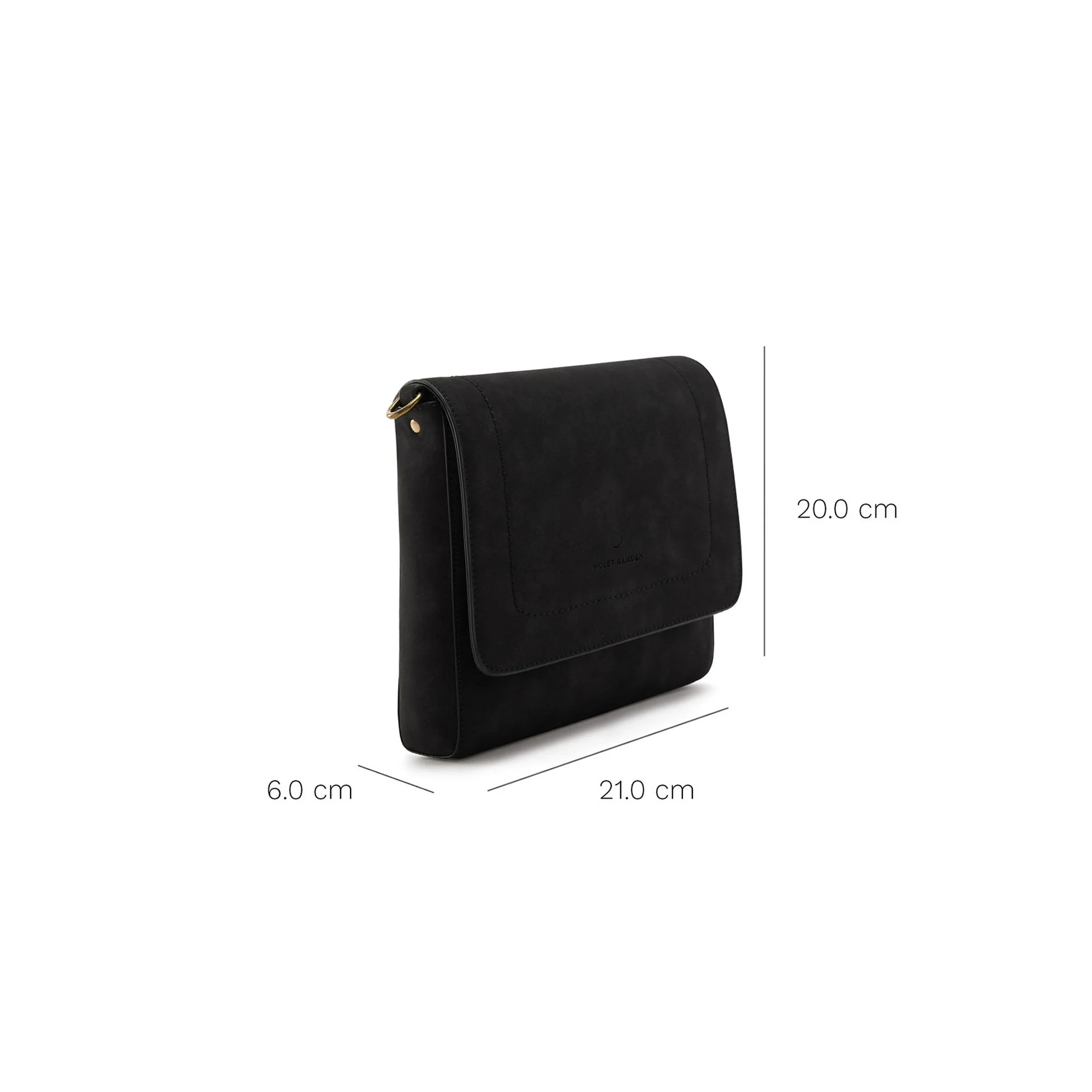 Violet Hamden My Daily Black Crossbody bag VH22022 - Image 9