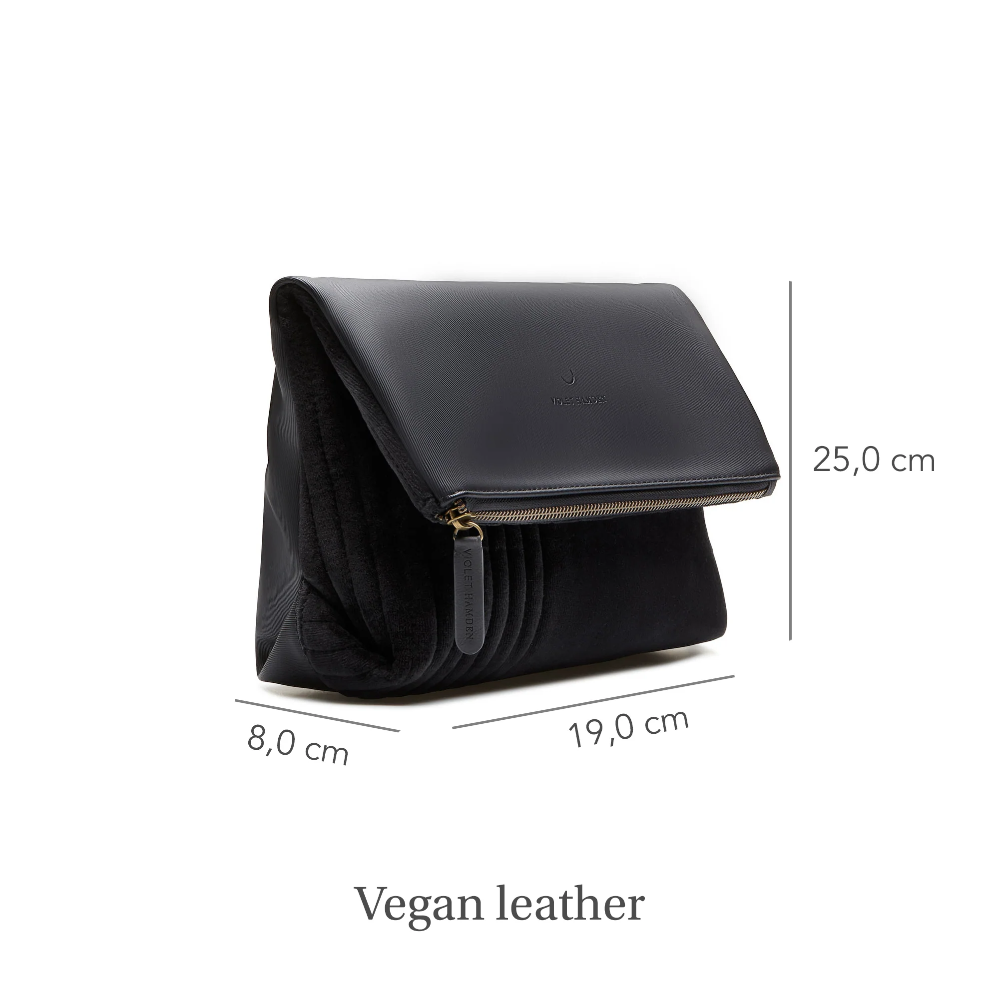 Violet Hamden Essential Bag Zwarte Clutch VH21004 - Image 8