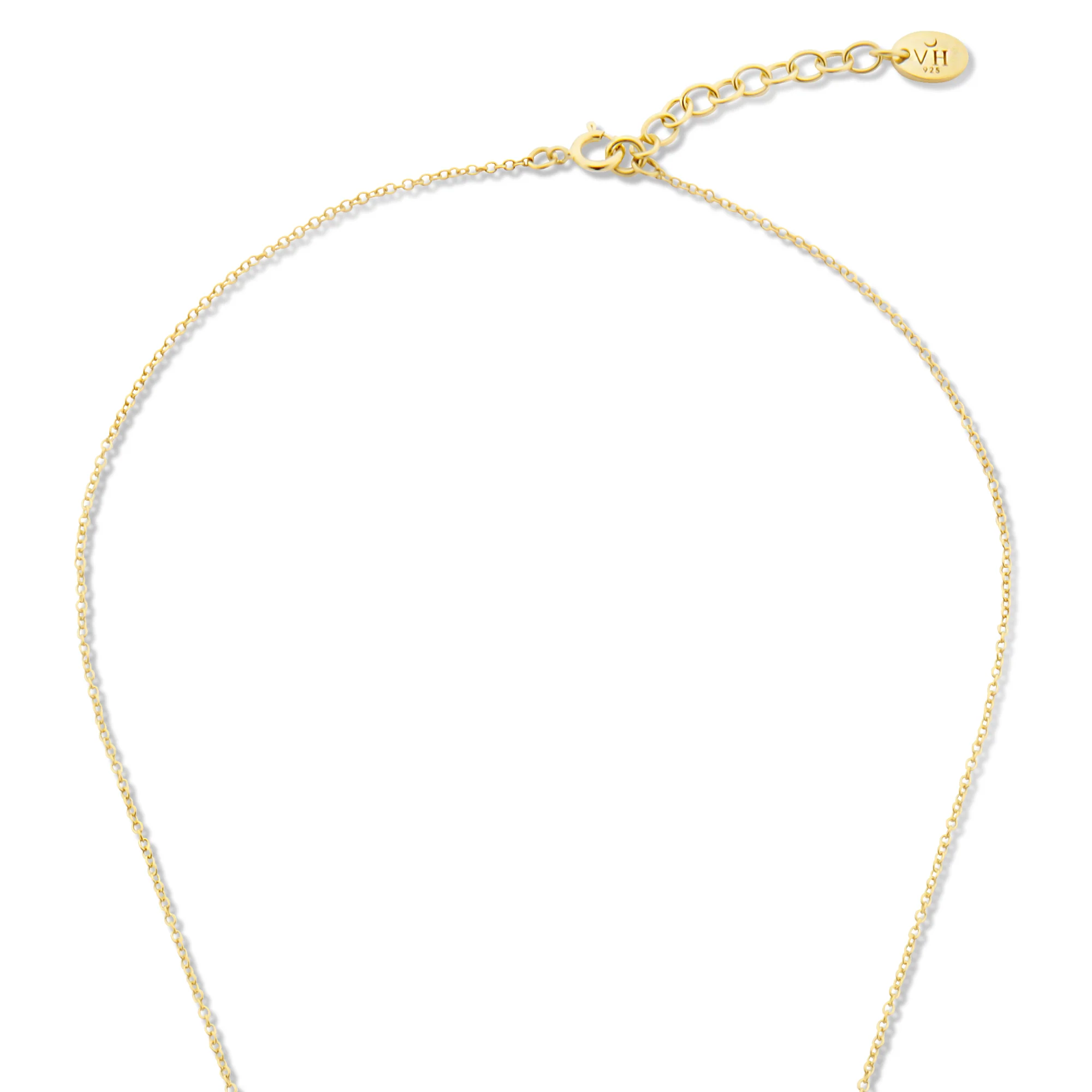 Violet Hamden Venus 925 Sterling Silver Gold-coloured Necklace with Birthflower VH340025-NOV - Image 8