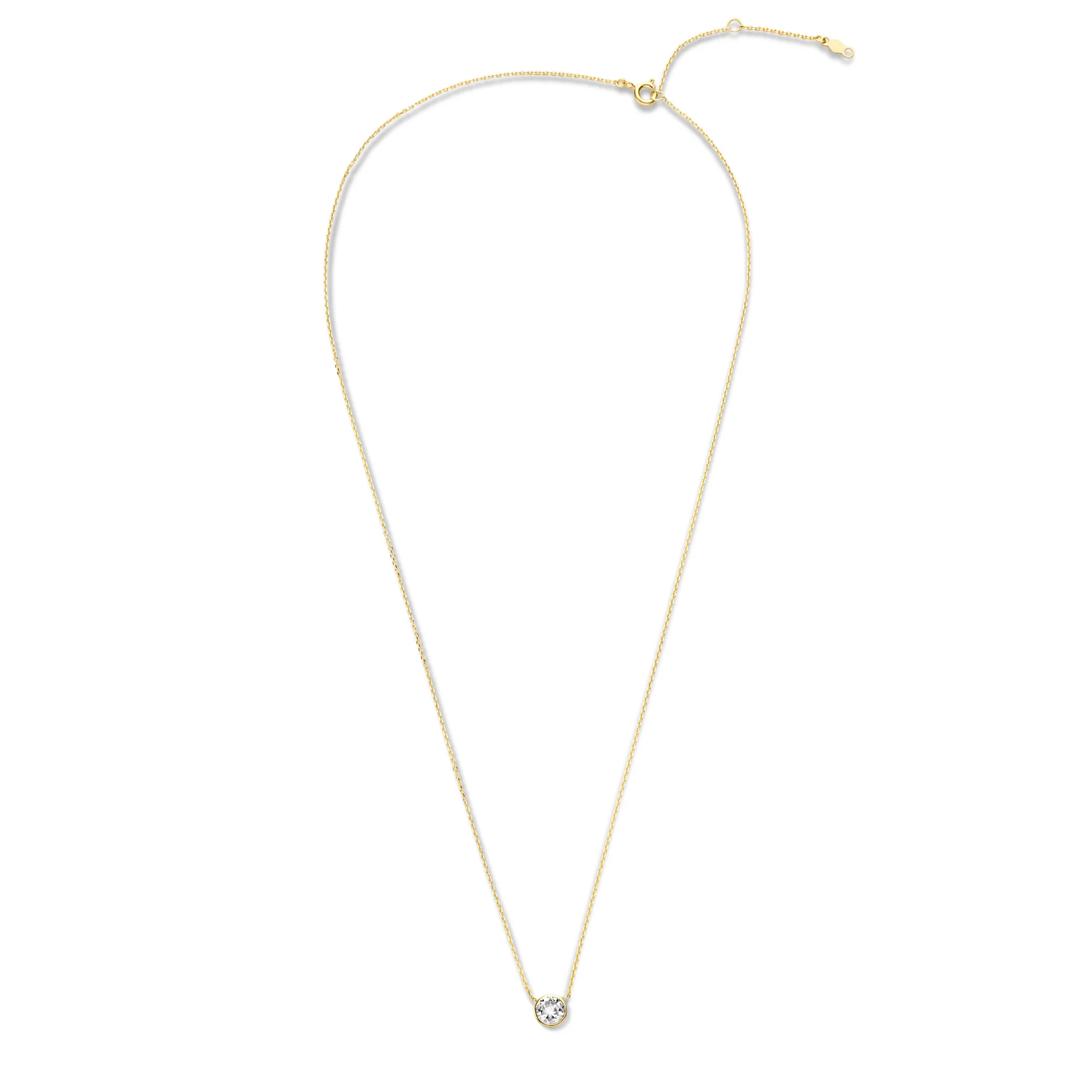 Violet Hamden Venus 925 Sterling Silver Gold-coloured Necklace with Birthstone VH340010-JUL - Image 7