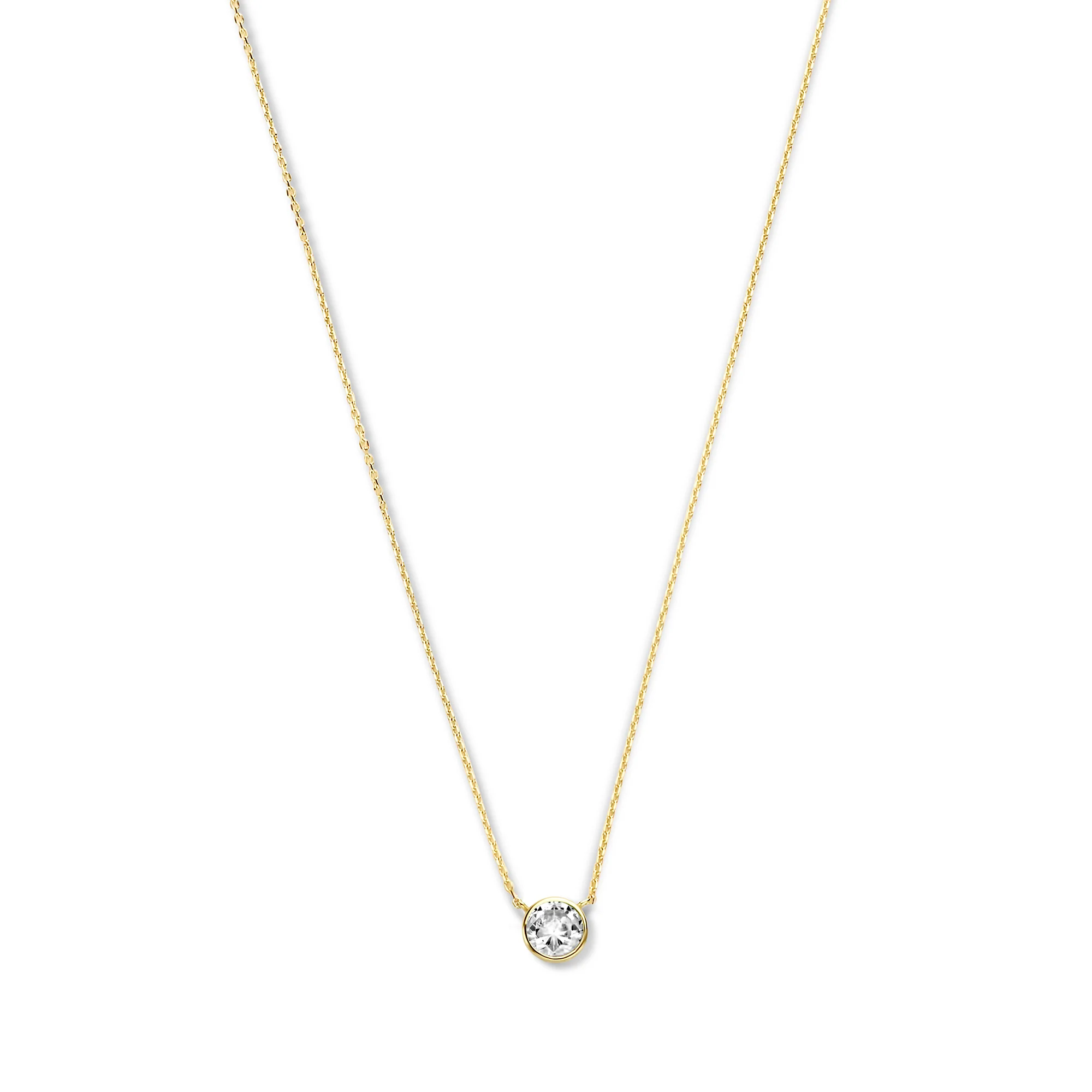 Violet Hamden Venus 925 Sterling Silver Gold-coloured Necklace with Birthstone VH340010-SEP - Image 6