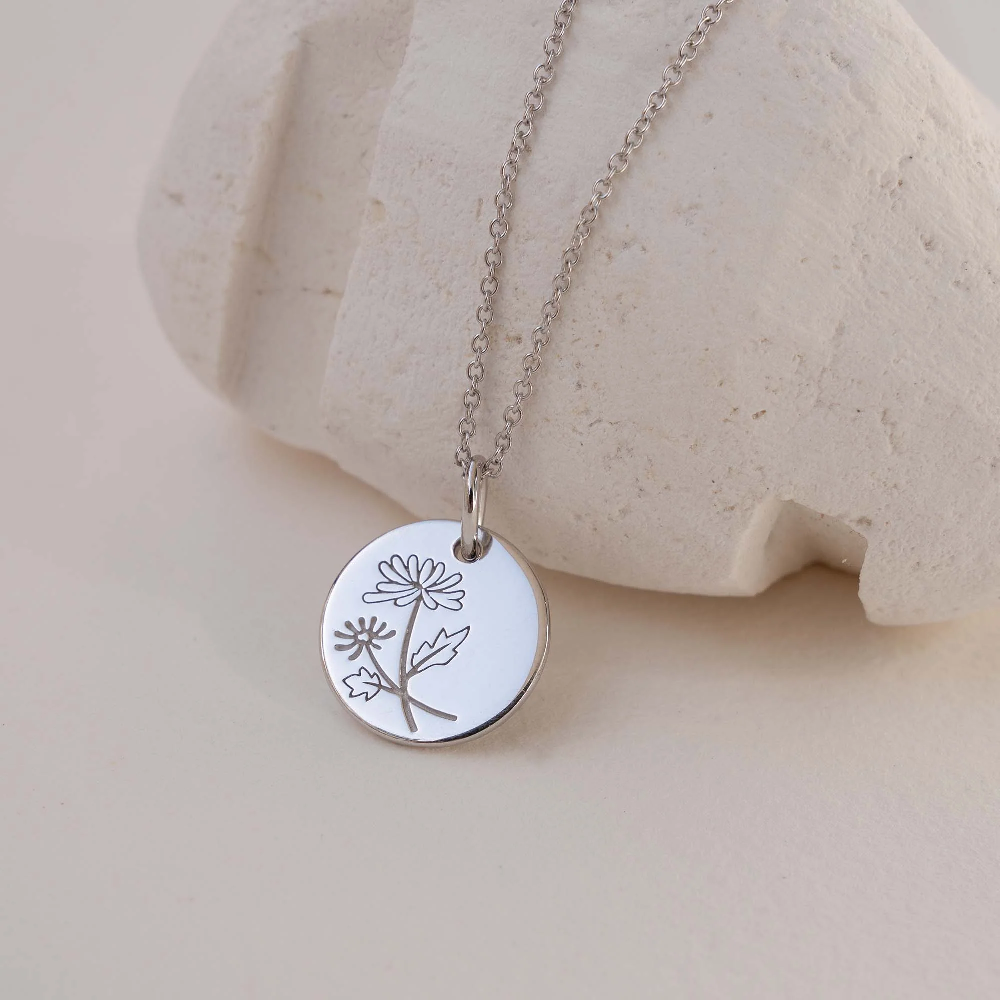 Violet Hamden Venus 925 Sterling Silver Necklace with Birthflower VH340026-MAY - Image 4