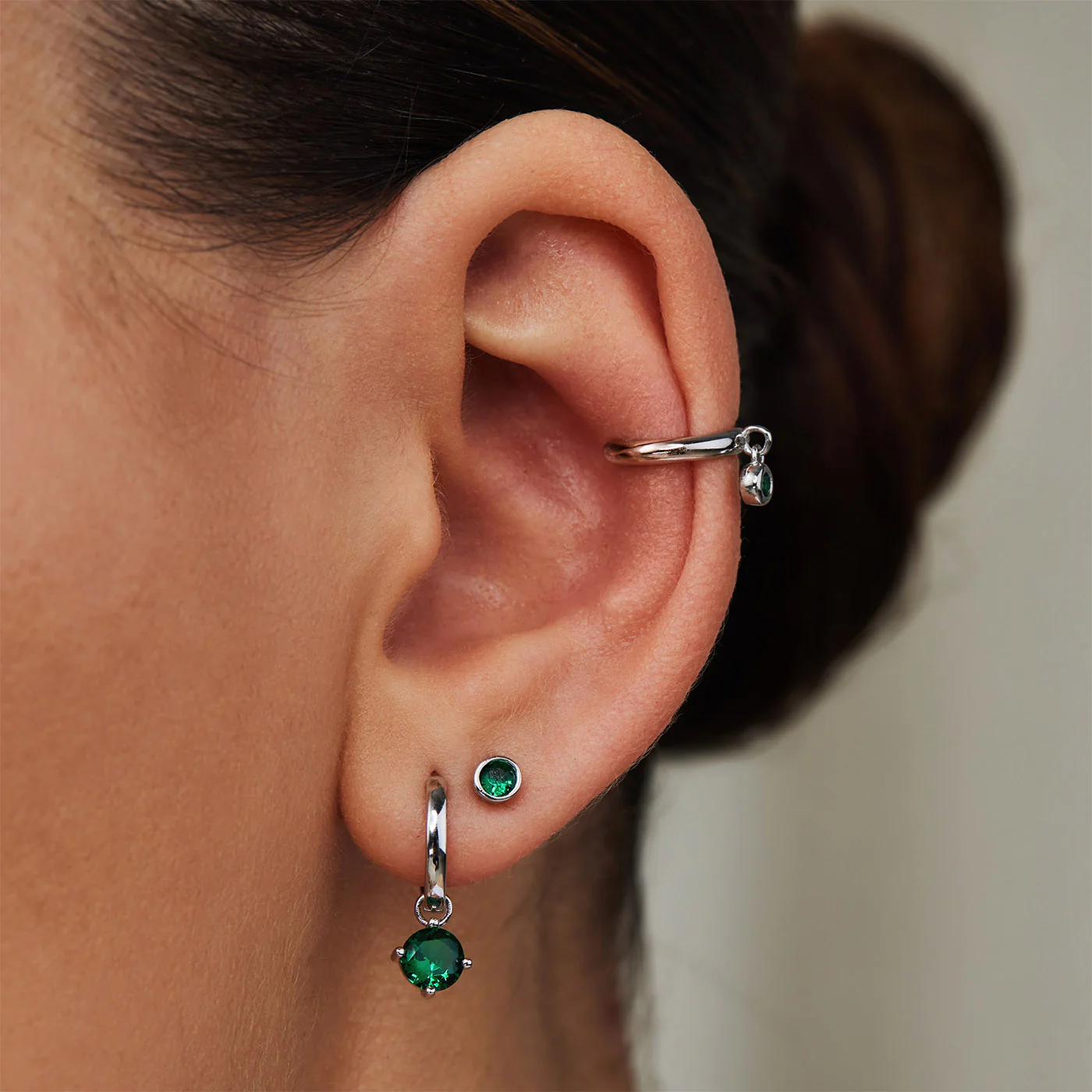 Violet Hamden Venus 925 Sterling Zilveren Ear Cuff Met Geboortesteen VH370001-JUL - Image 2
