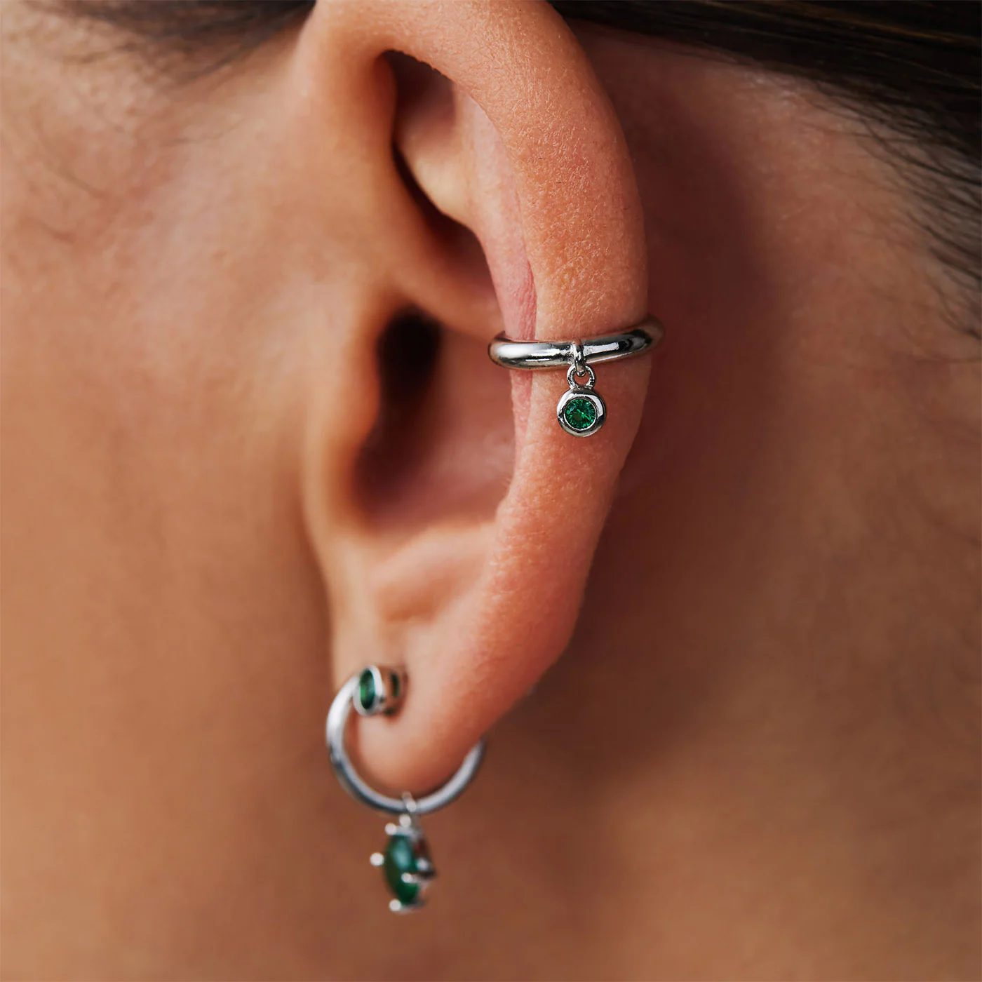 Violet Hamden Venus 925 Sterling Zilveren Ear Cuff Met Geboortesteen VH370001-JUN - Image 3