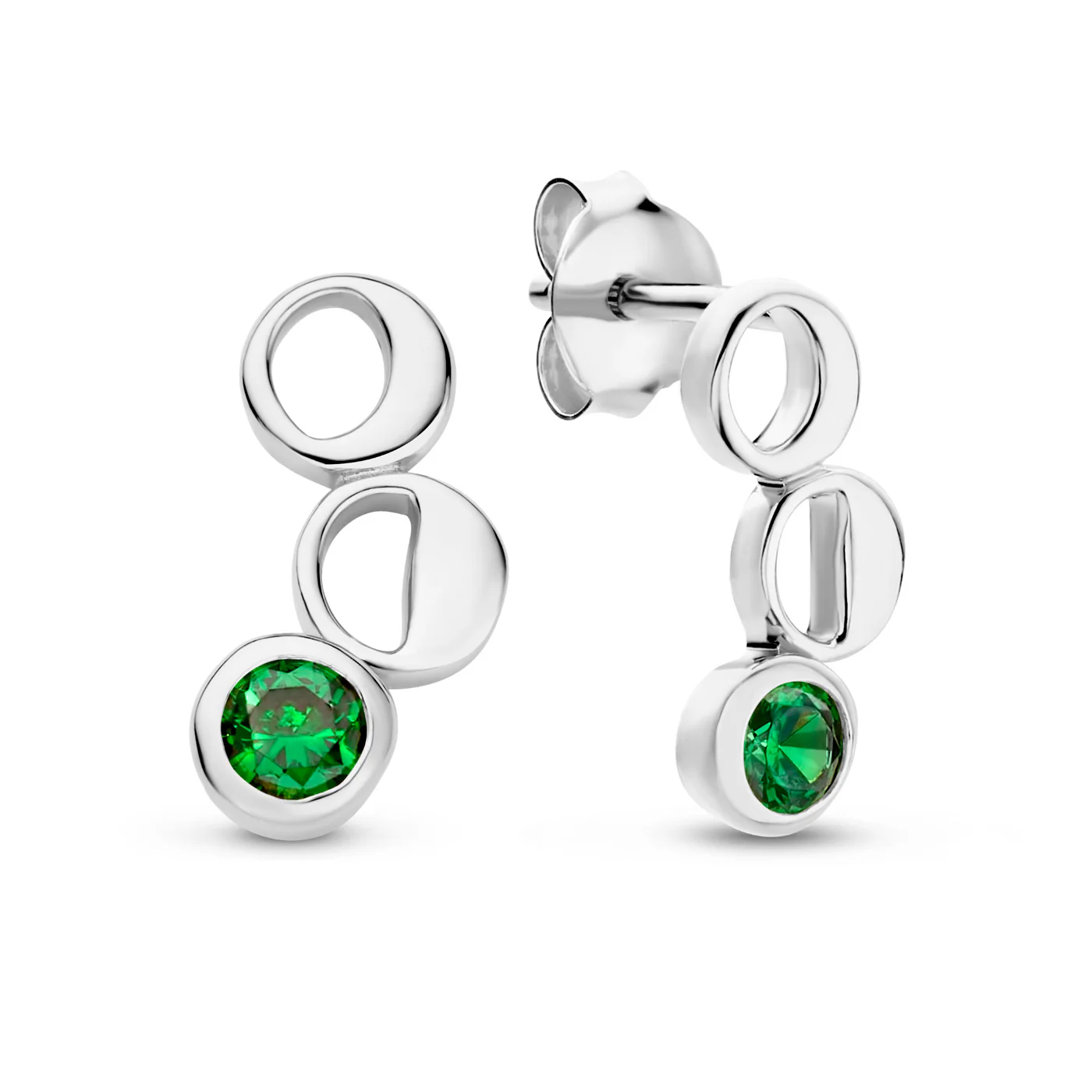 Violet Hamden Violet's Gift 925 Sterling Silver Bracelet and Ear Studs Giftset VH90061 - Image 5